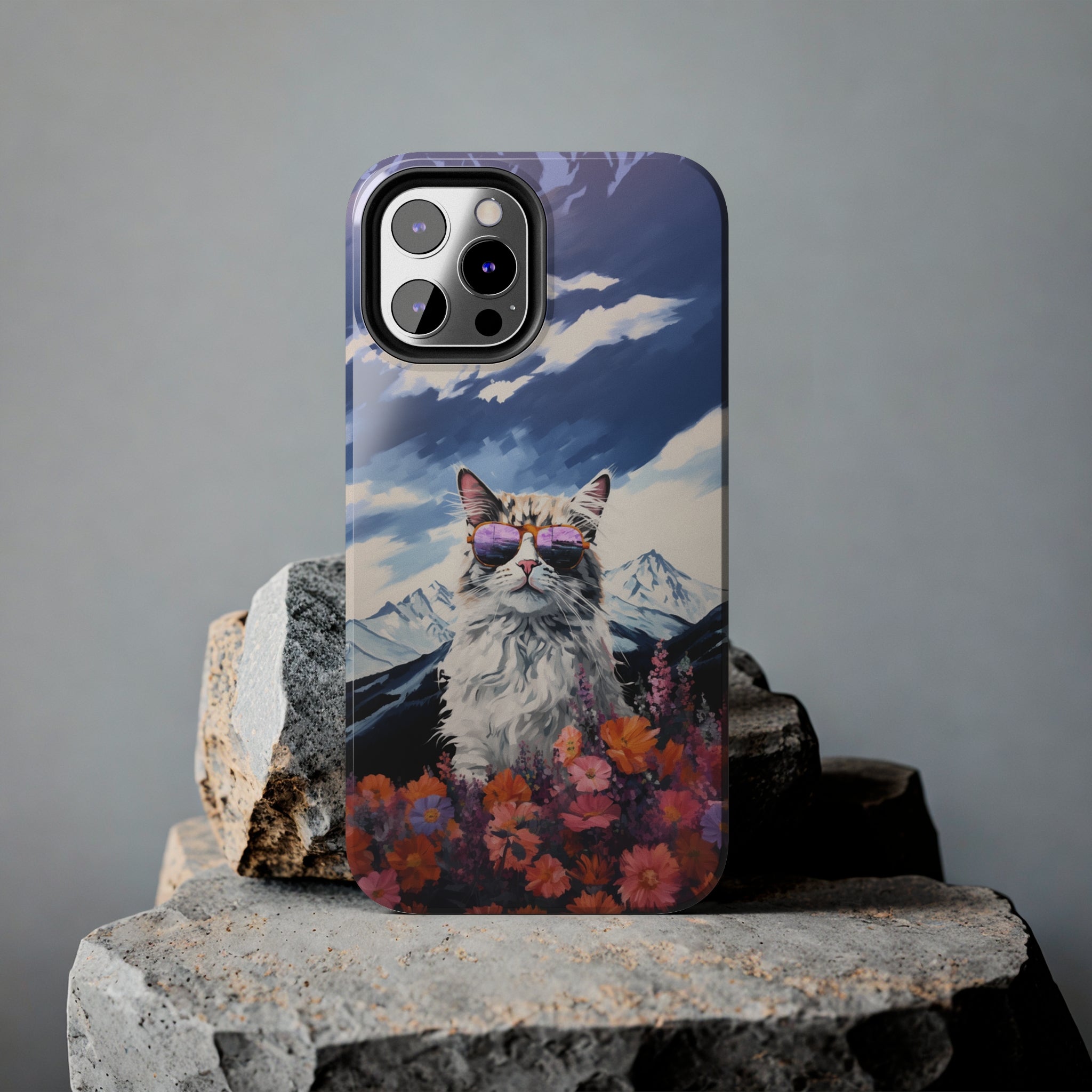 Maine Coon Magic: Impact-Resistant iPhone Case