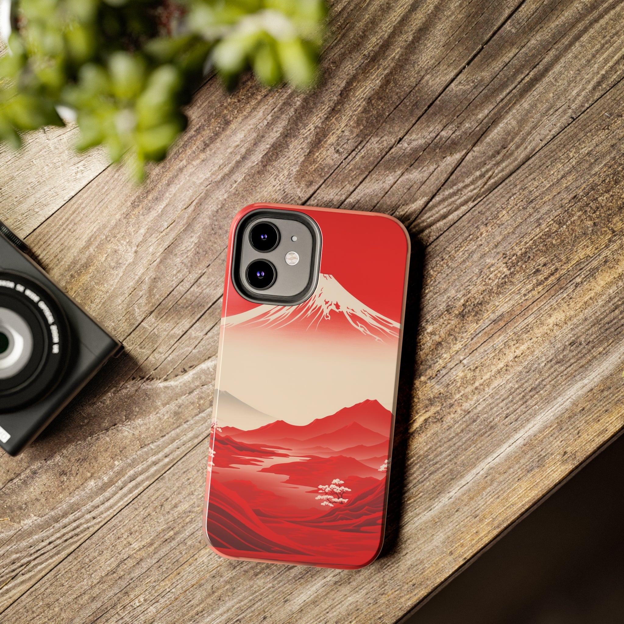 Bloody Fuji: Impact-Resistant iPhone Case