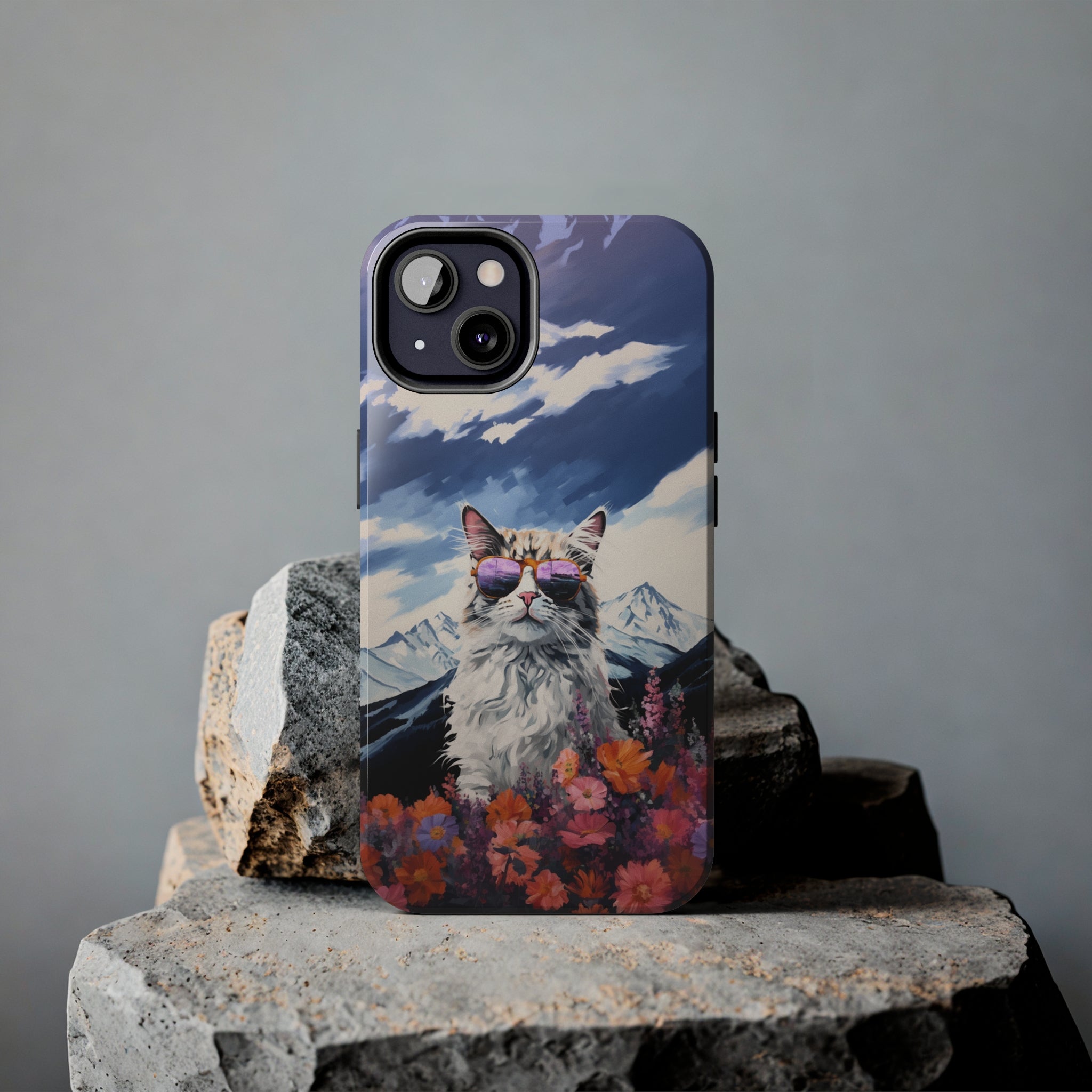 Maine Coon Magic: Impact-Resistant iPhone Case