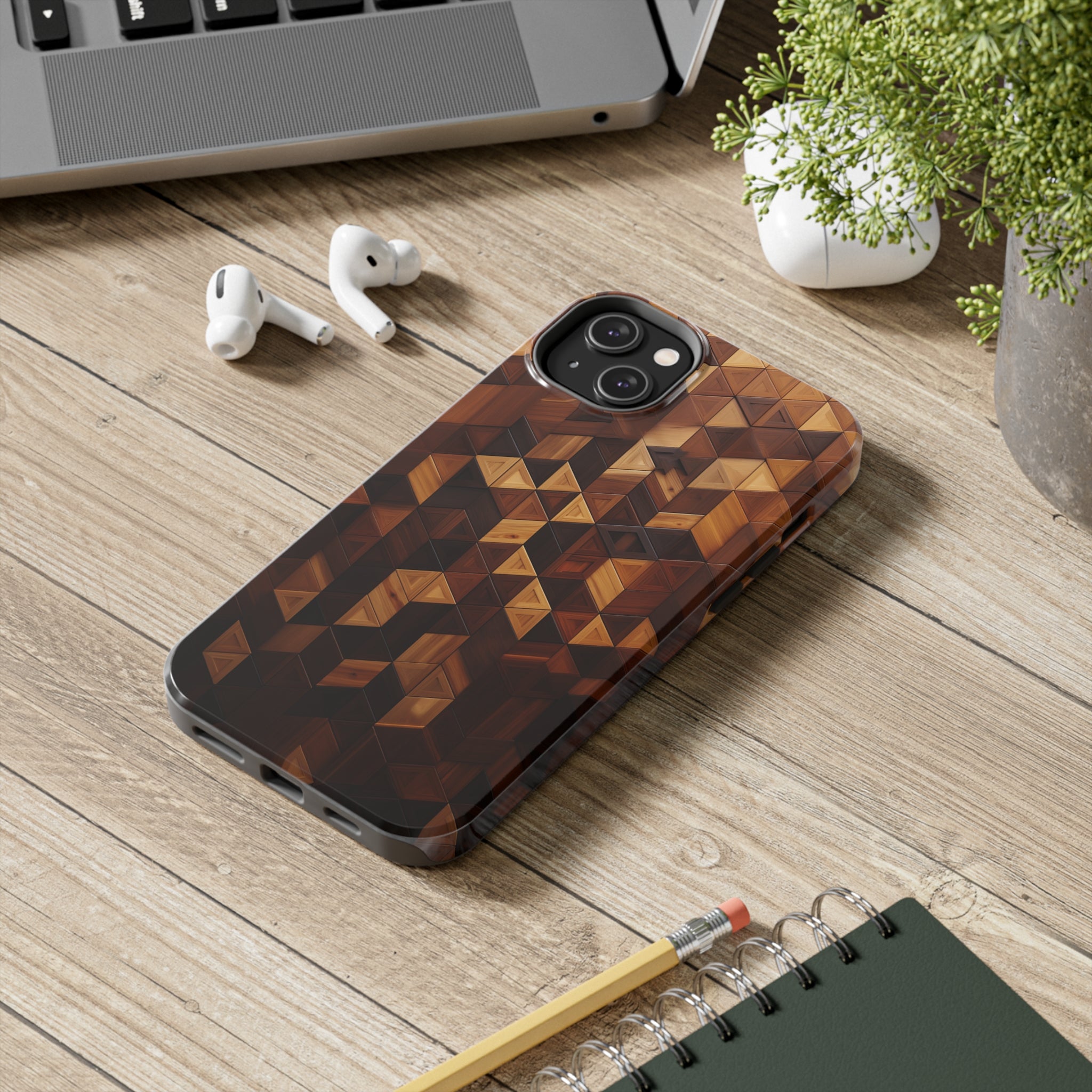 Woody: Impact-Resistant iPhone Case