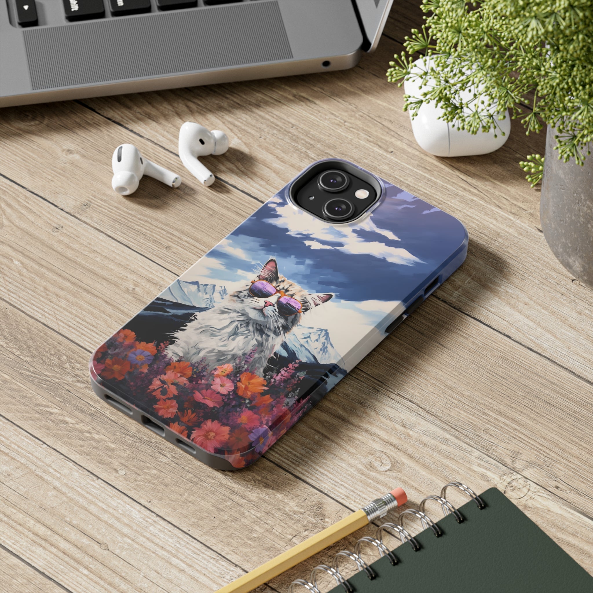 Maine Coon Magic: Impact-Resistant iPhone Case