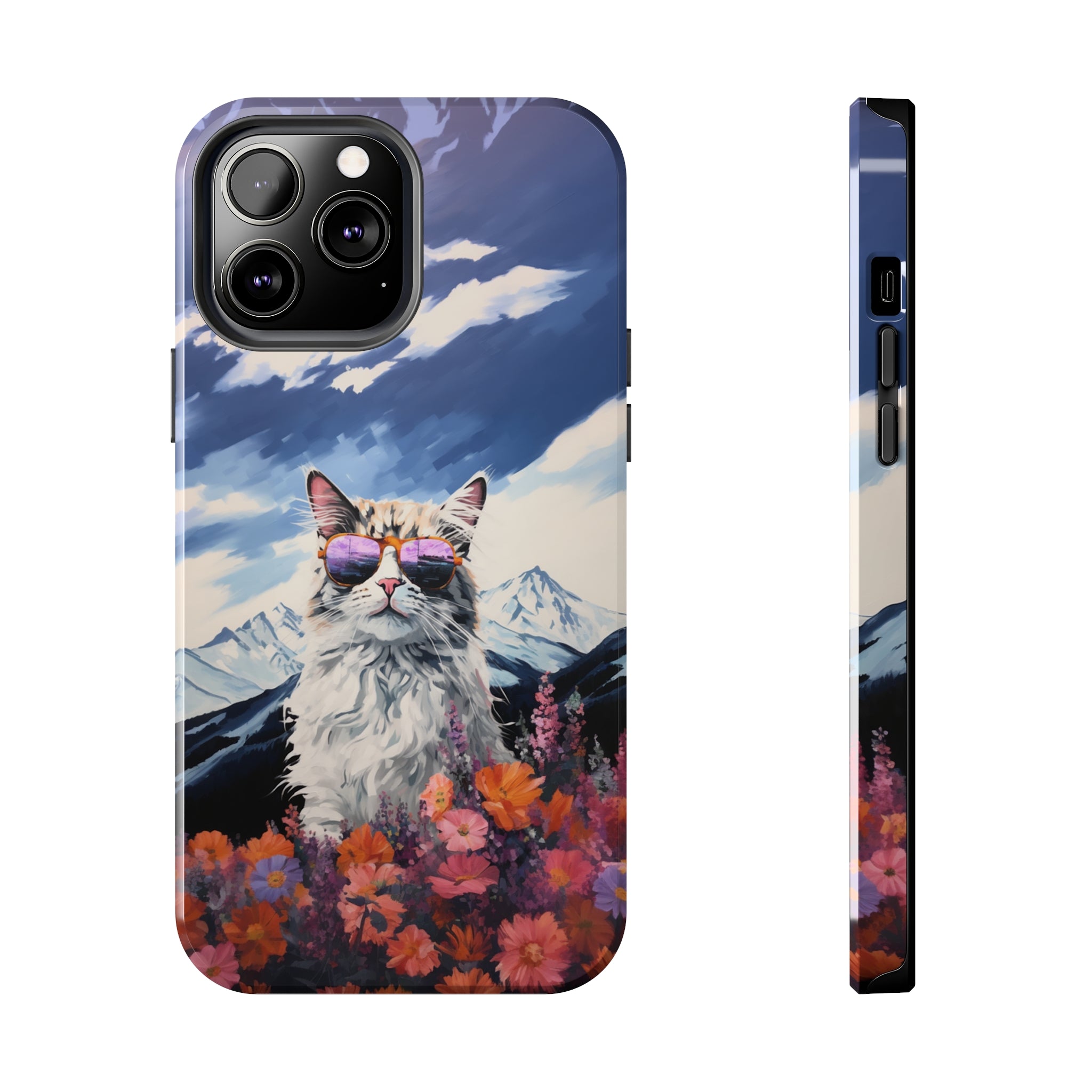Maine Coon Magic: Impact-Resistant iPhone Case