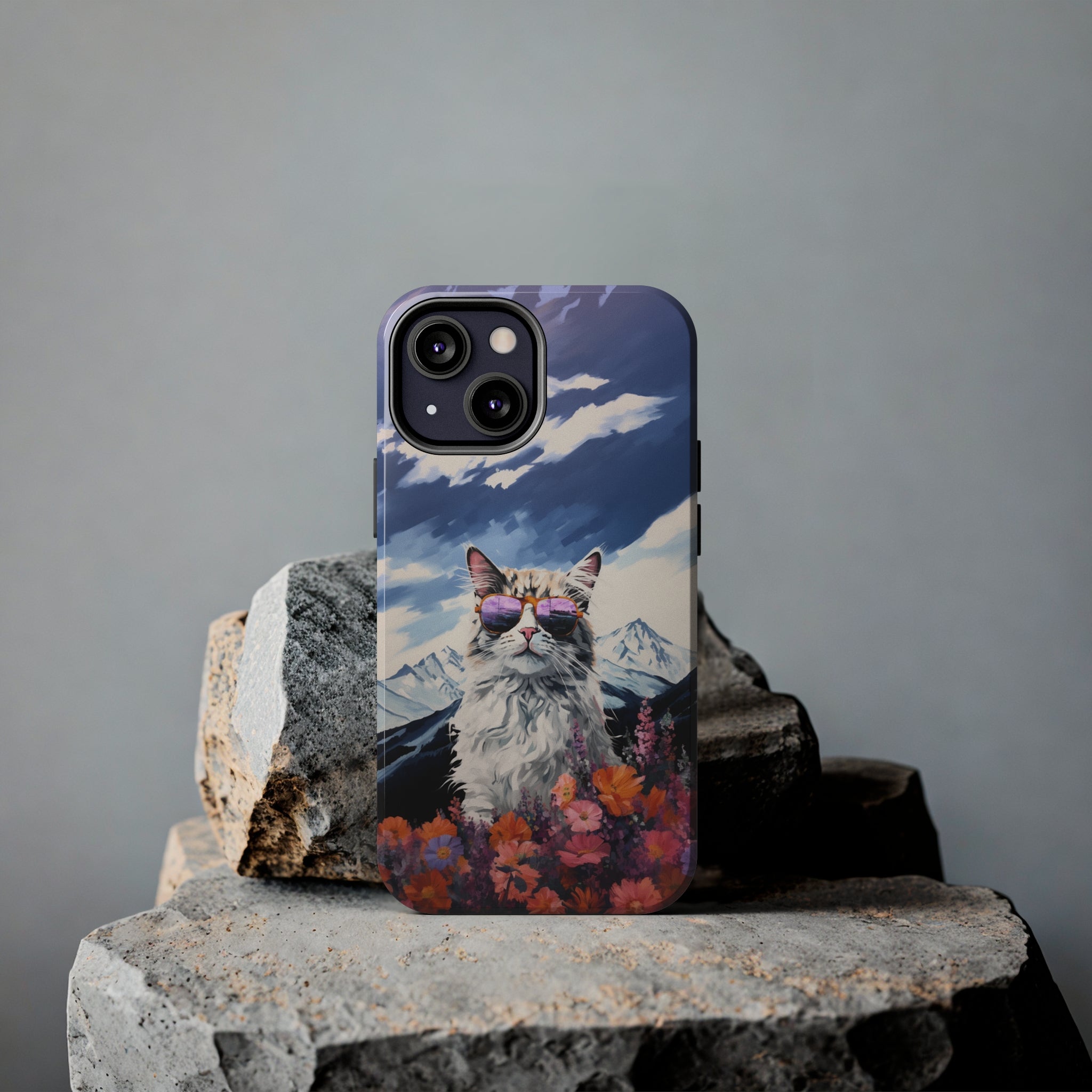 Maine Coon Magic: Impact-Resistant iPhone Case