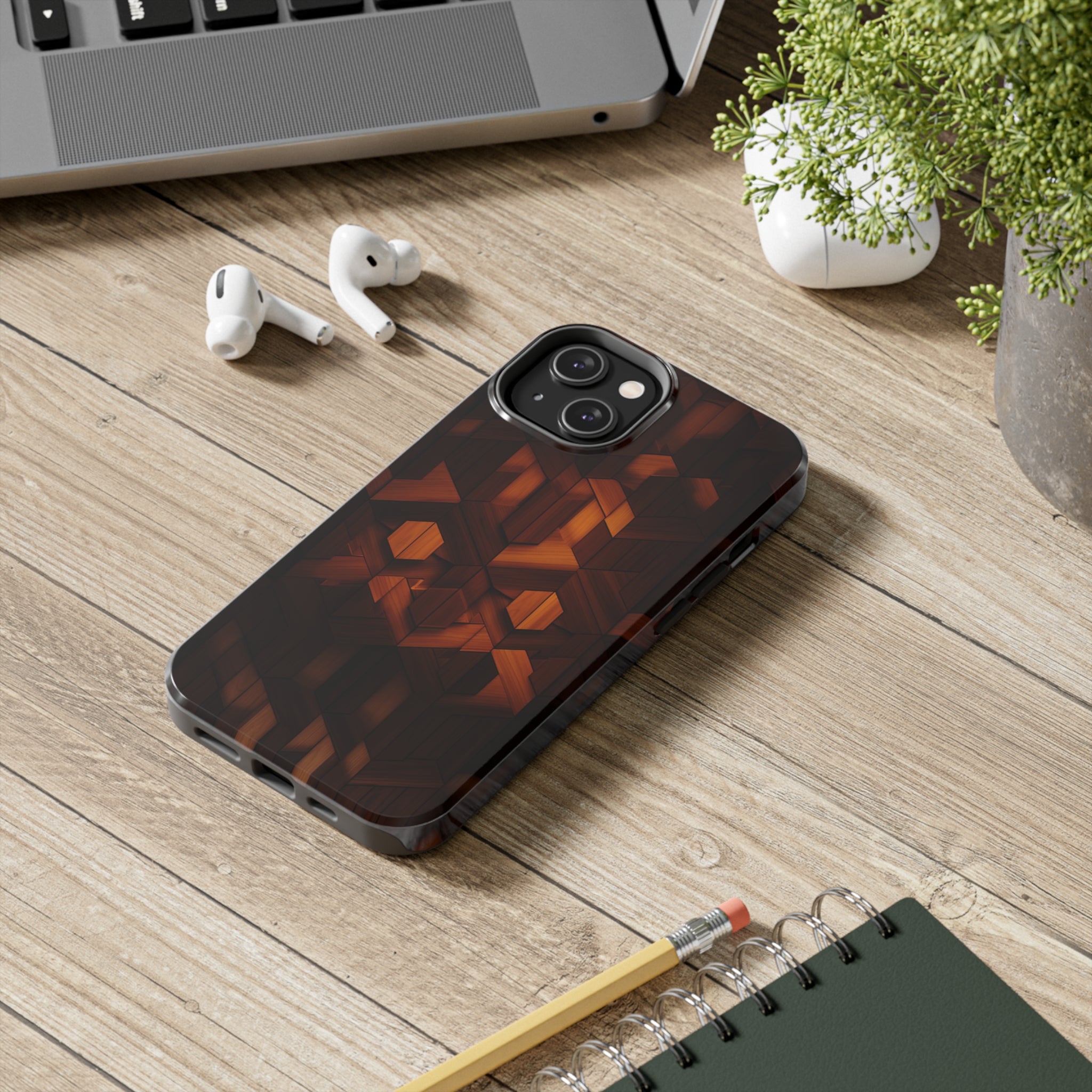 Woody: Impact-Resistant iPhone Case