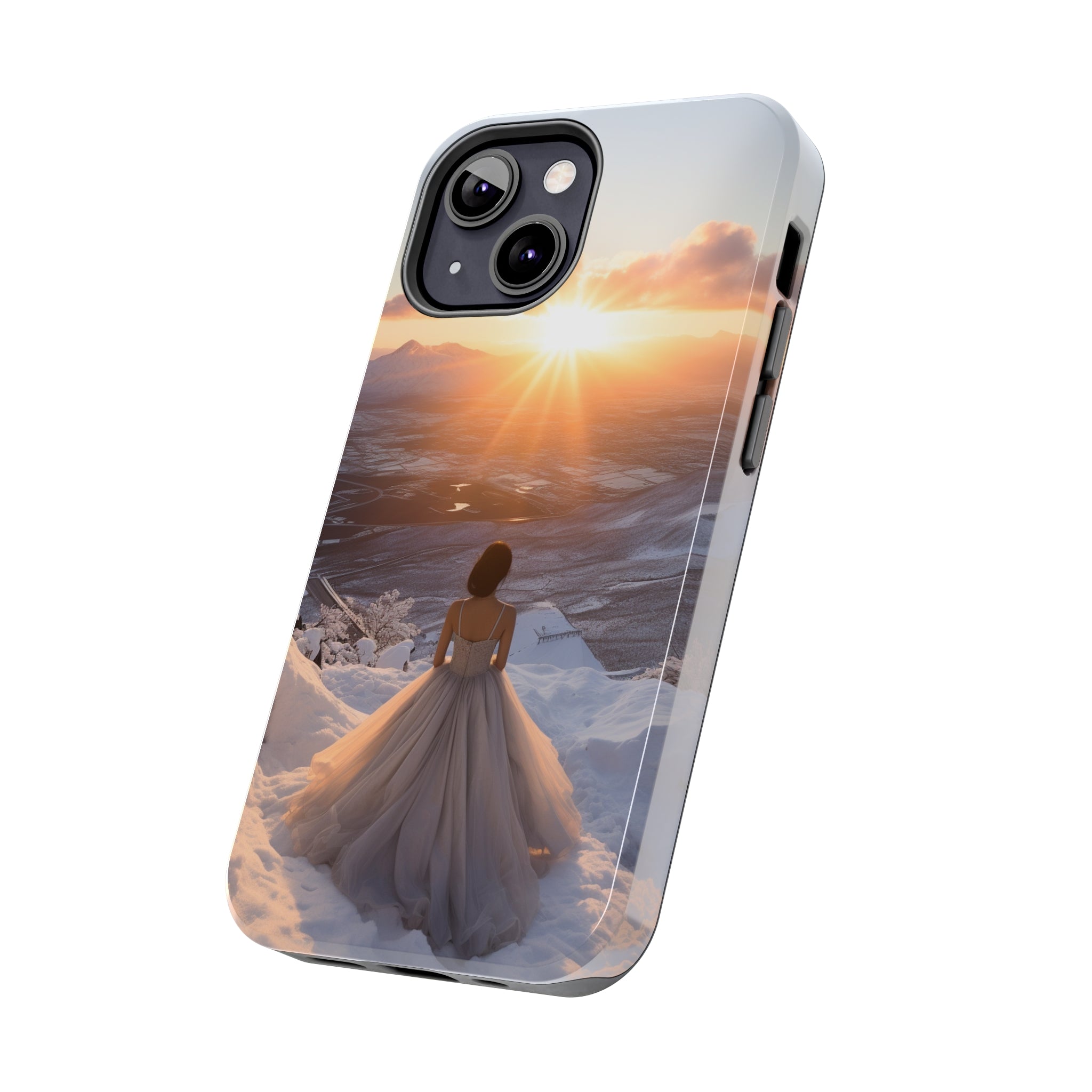 Bride's Horizon - Impact-Resistant iPhone Case