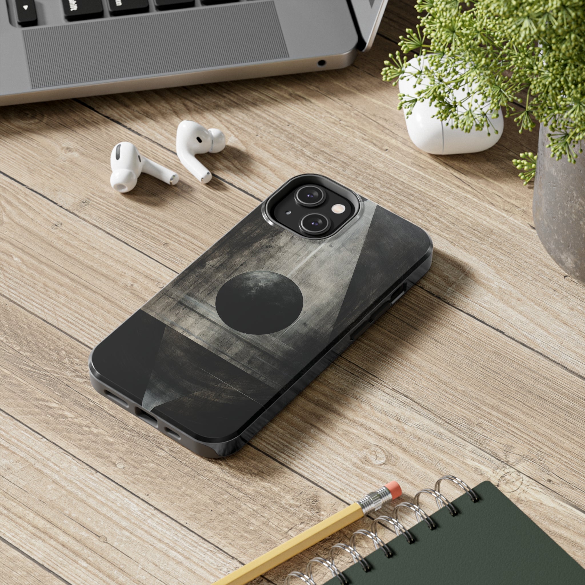 Dark Chaos: Impact-Resistant iPhone Case