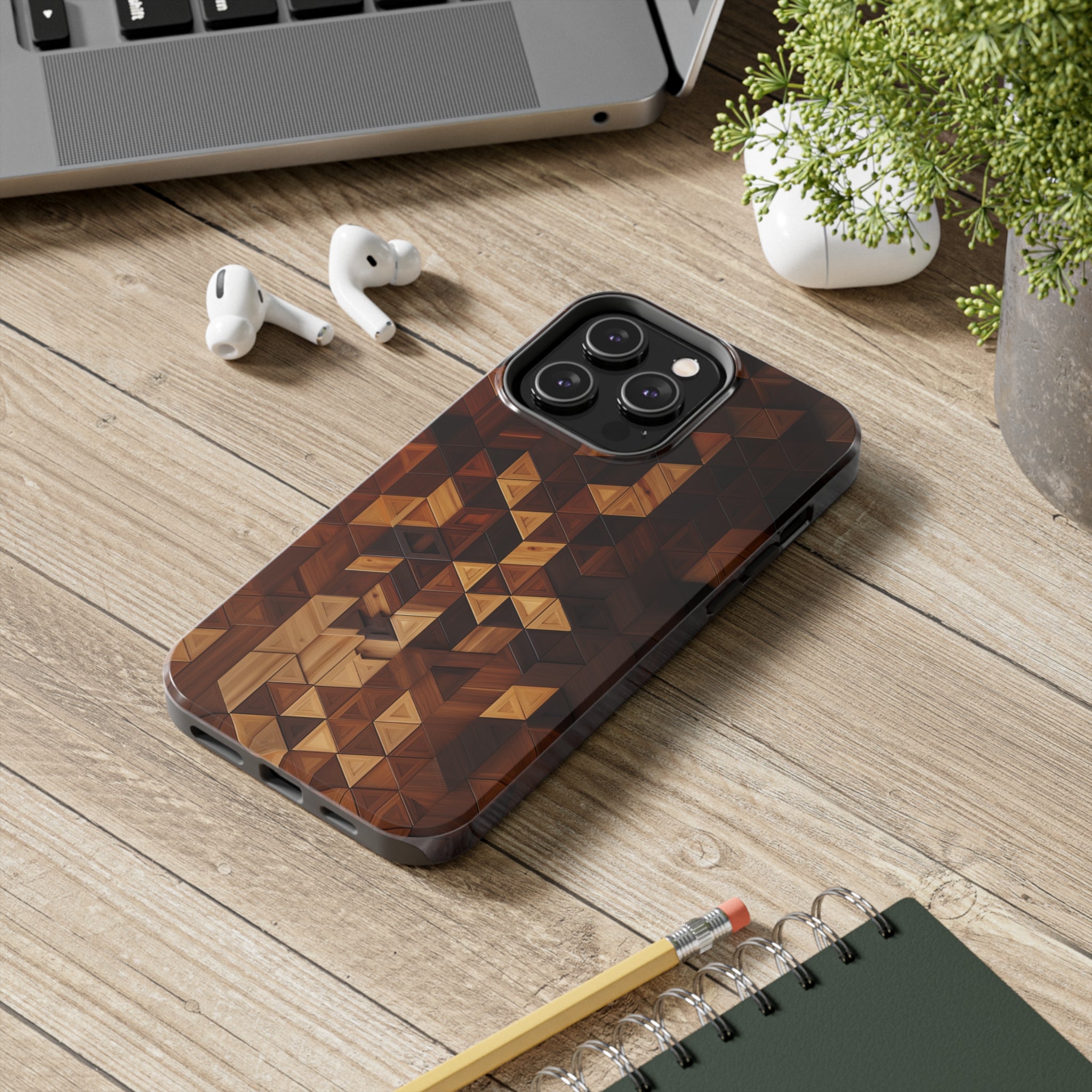 Woody: Impact-Resistant iPhone Case