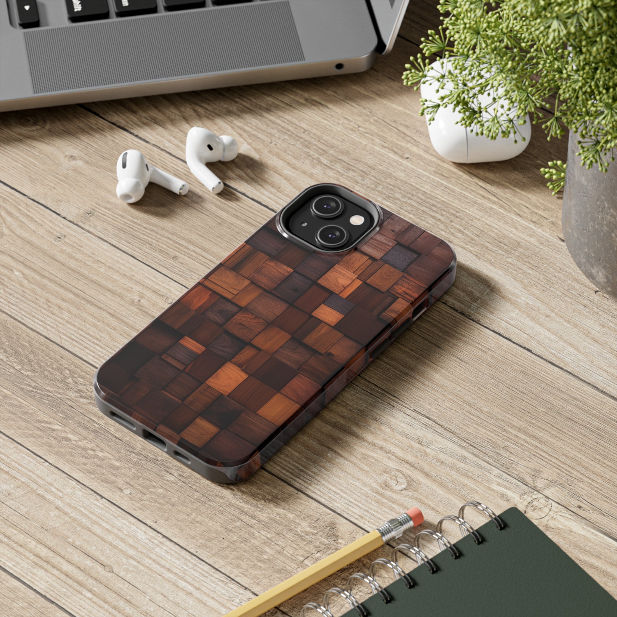 Woody: Impact-Resistant iPhone Case