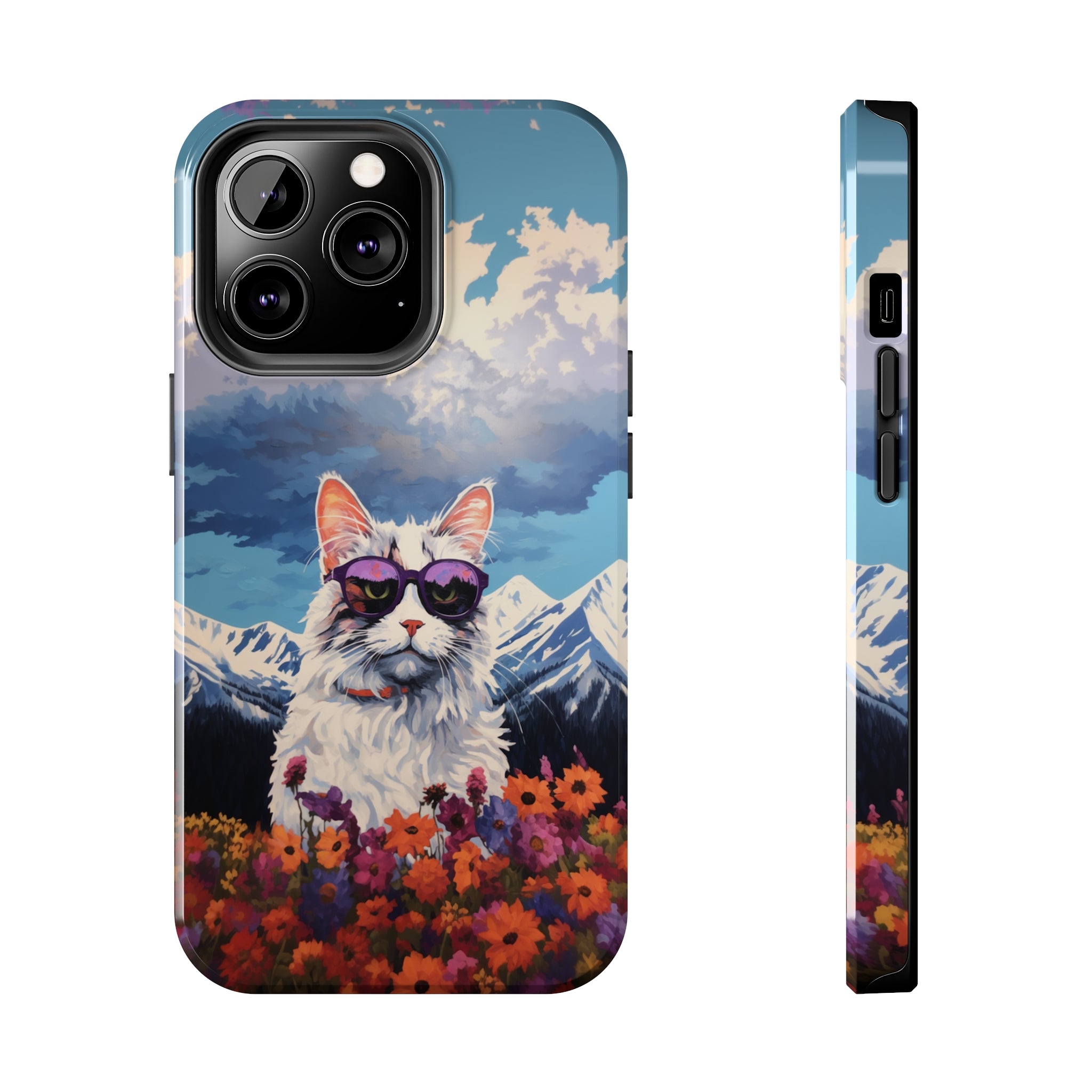 Maine Coon Magic: Impact-Resistant iPhone Case