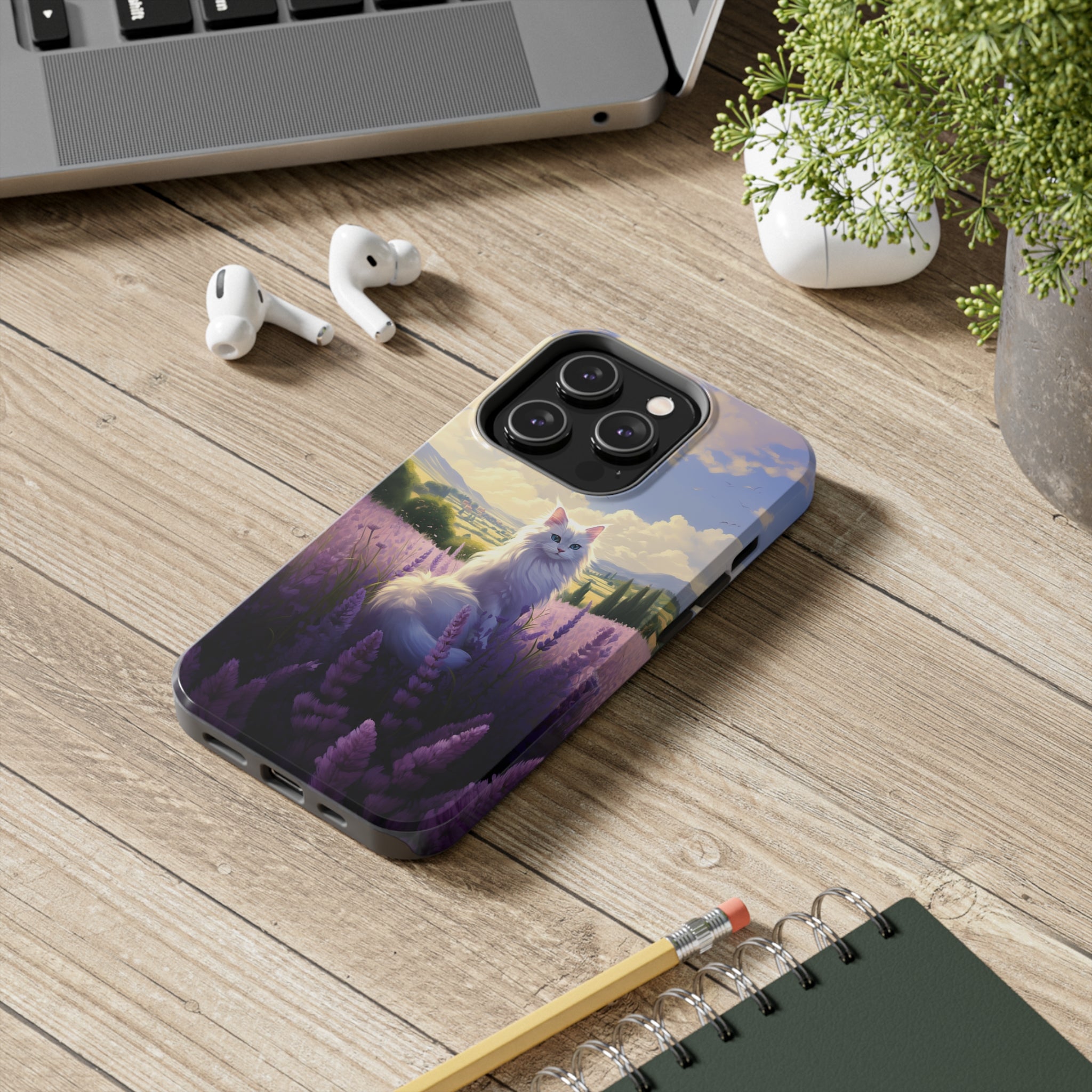 Maine Coon Magic: Impact-Resistant iPhone Case