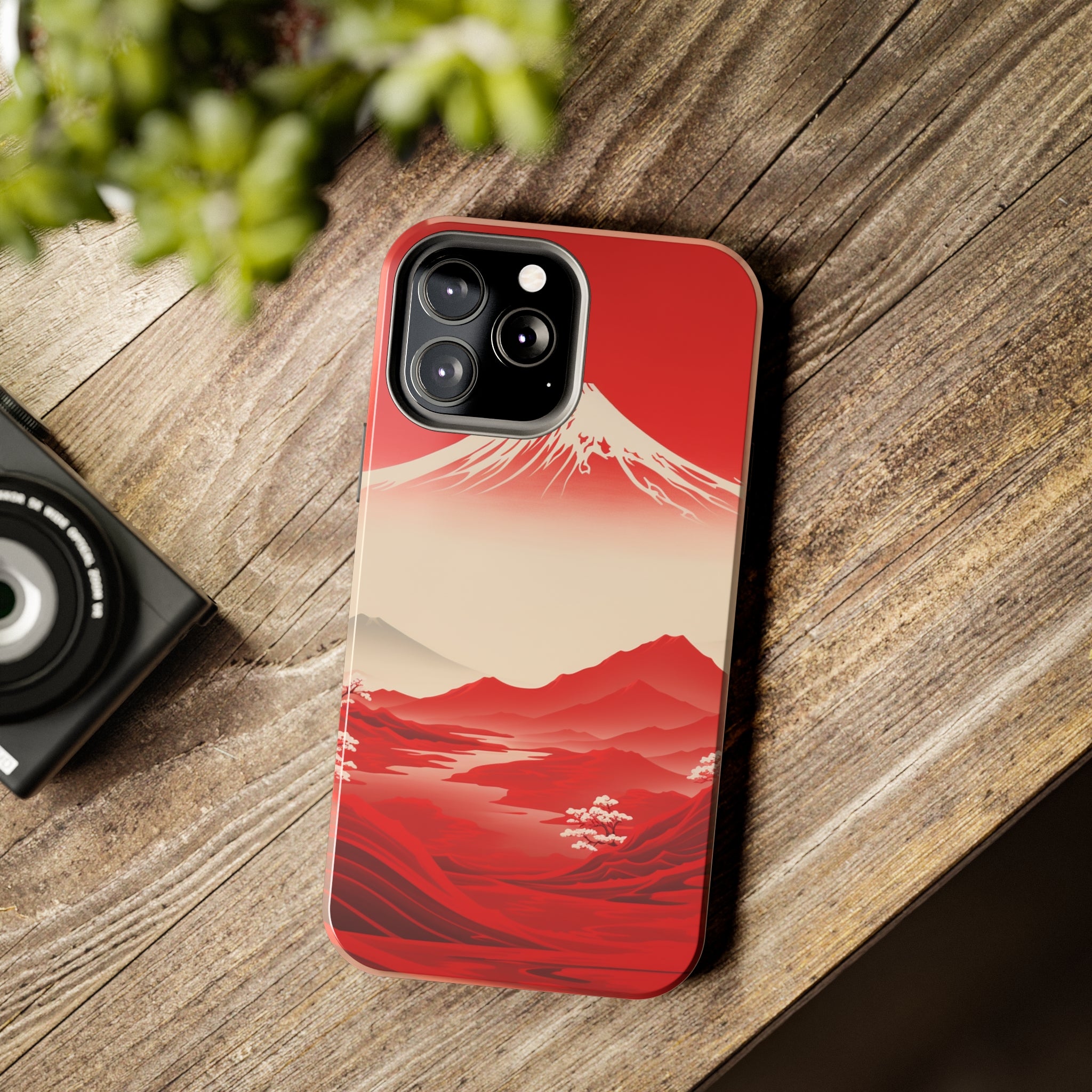 Bloody Fuji: Impact-Resistant iPhone Case