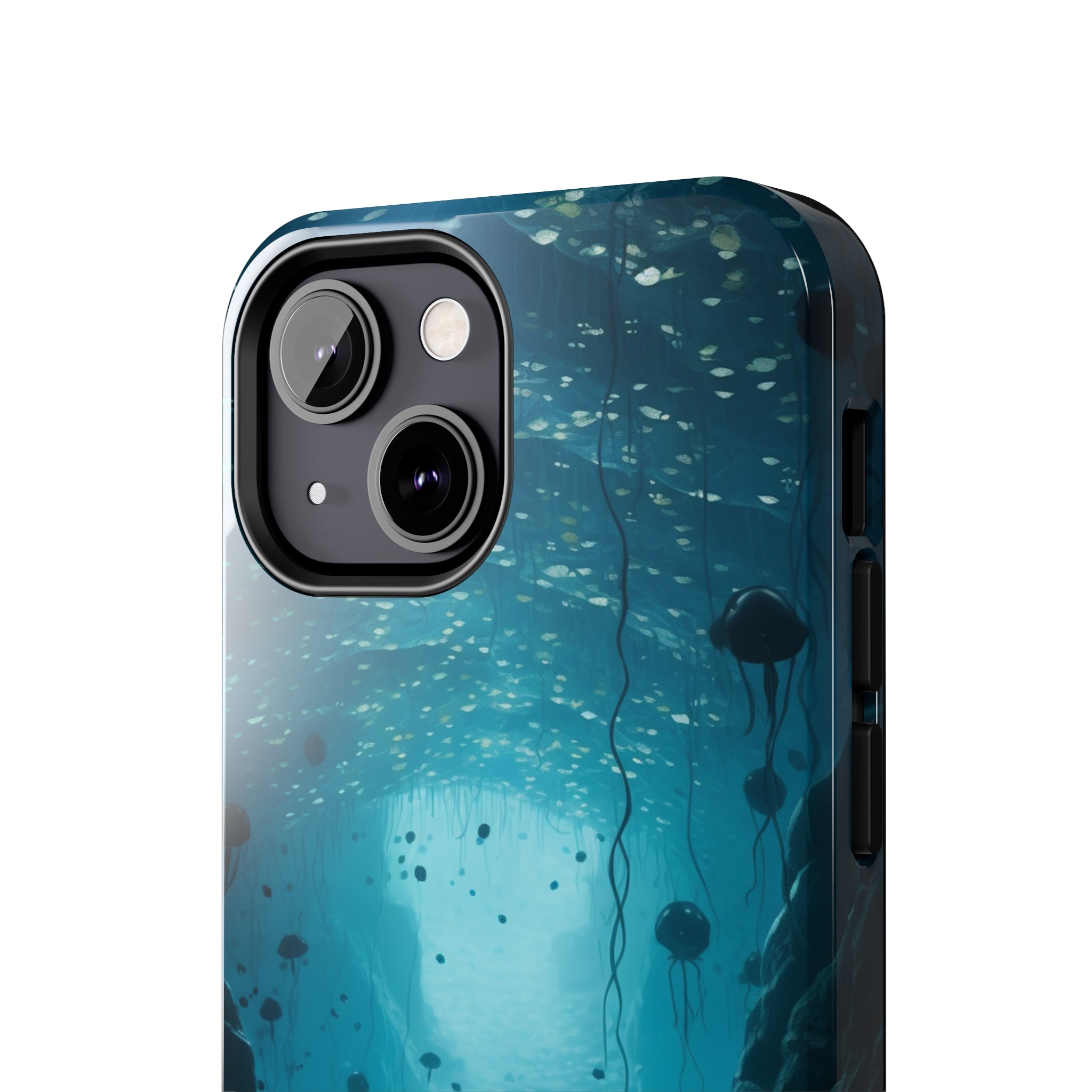 Girl in Abyss: Impact-Resistant iPhone Case