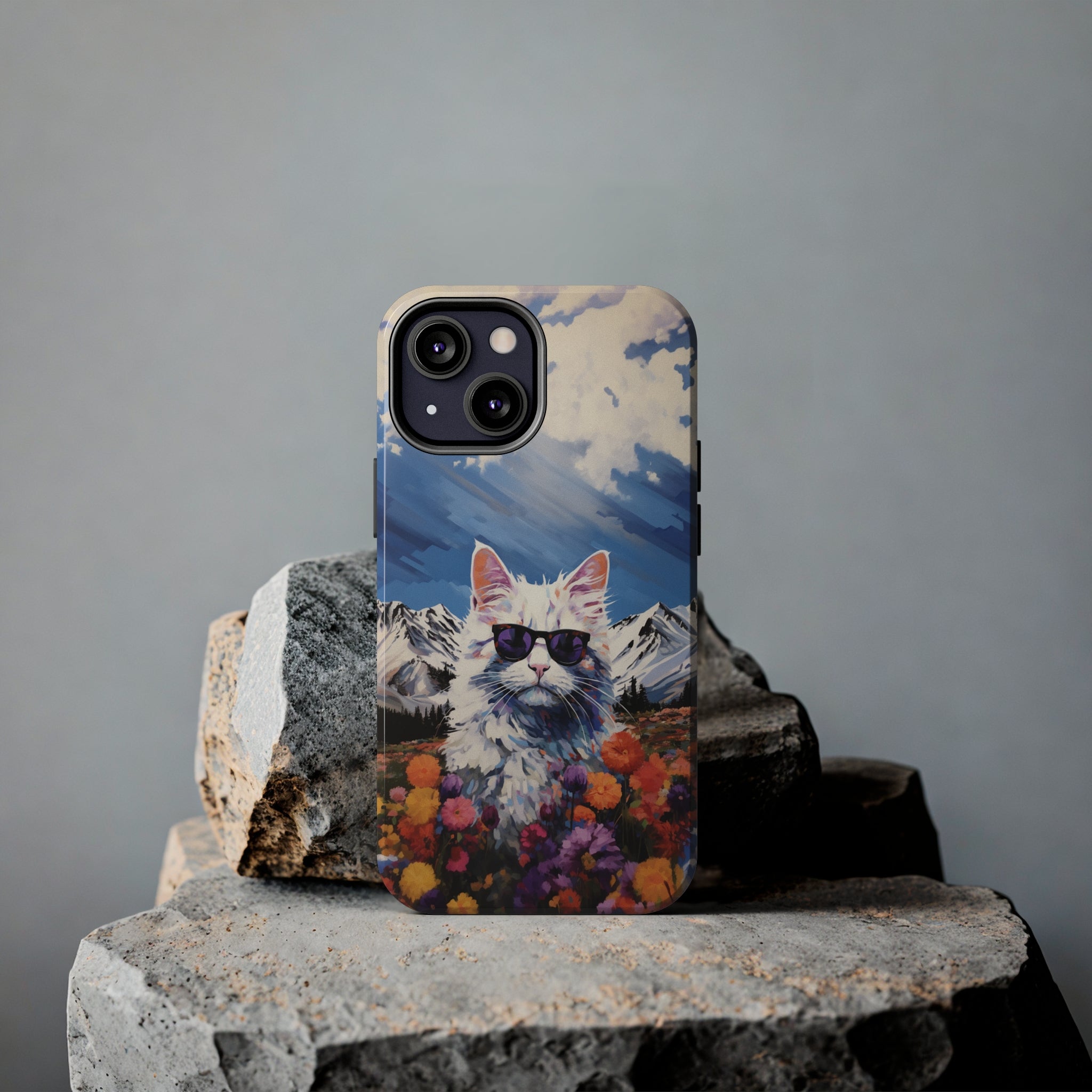 Maine Coon Magic: Impact-Resistant iPhone Case