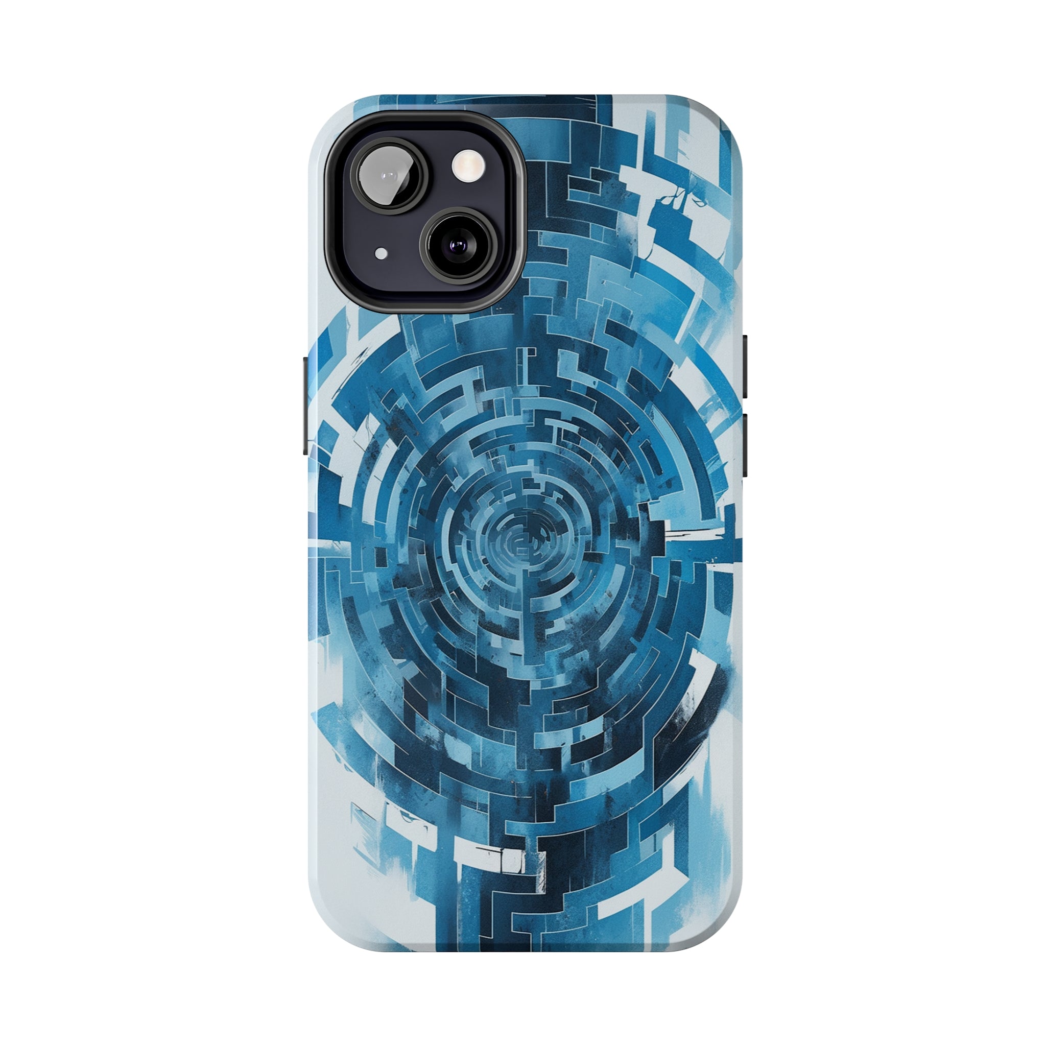 Mysterious Maze: Impact-Resistant iPhone case