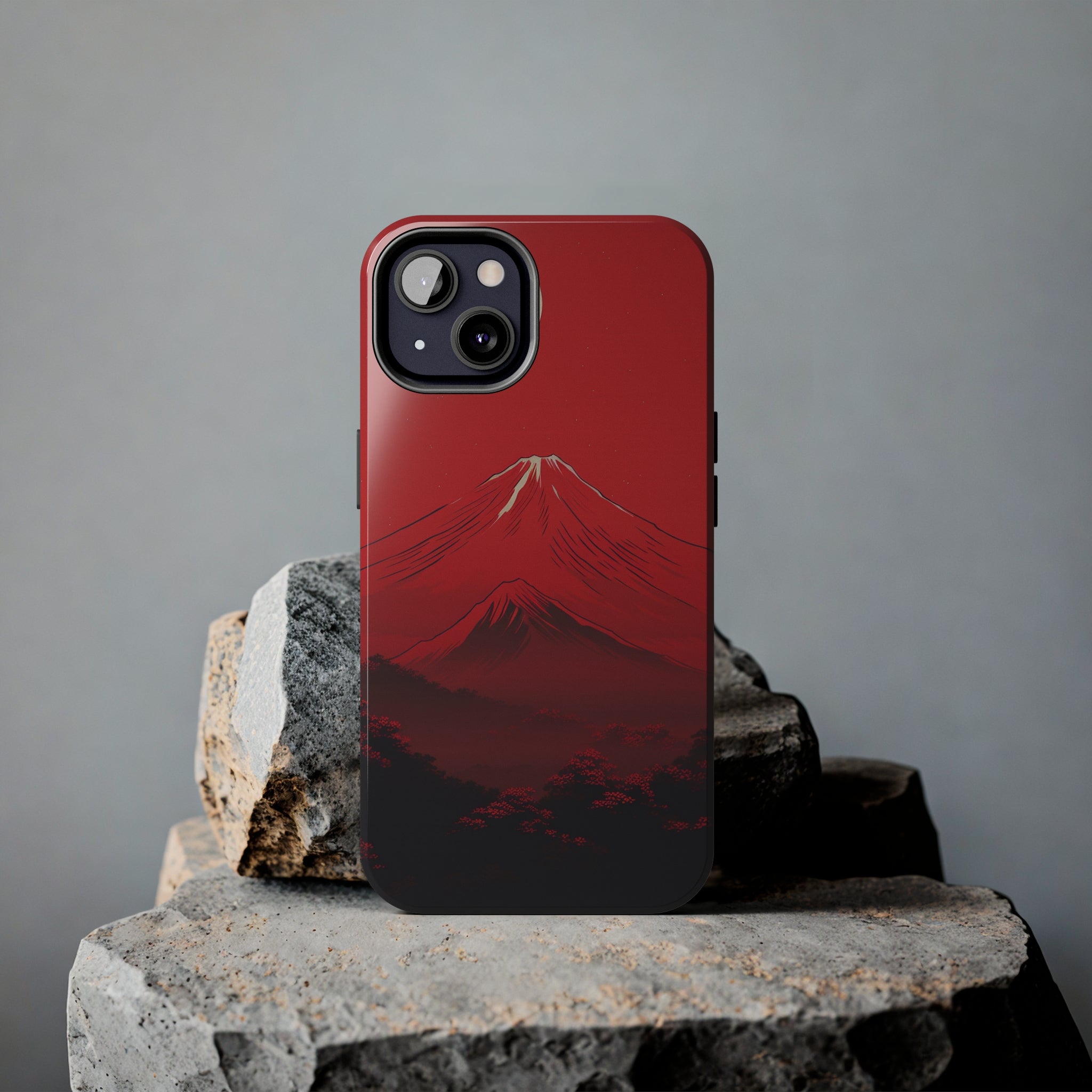 Bloody Fuji: Impact-Resistant iPhone Case