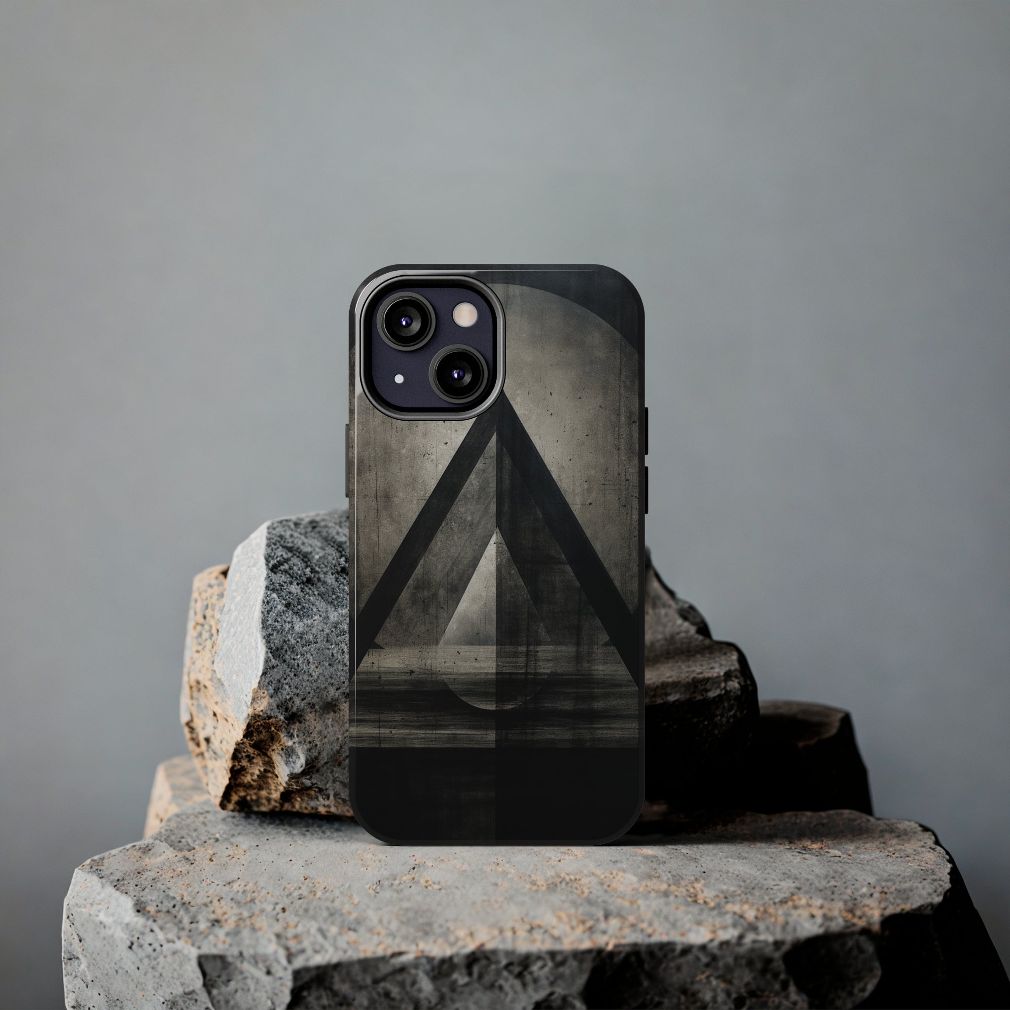 Abstract Chaos: Impact-Resistant iPhone Case