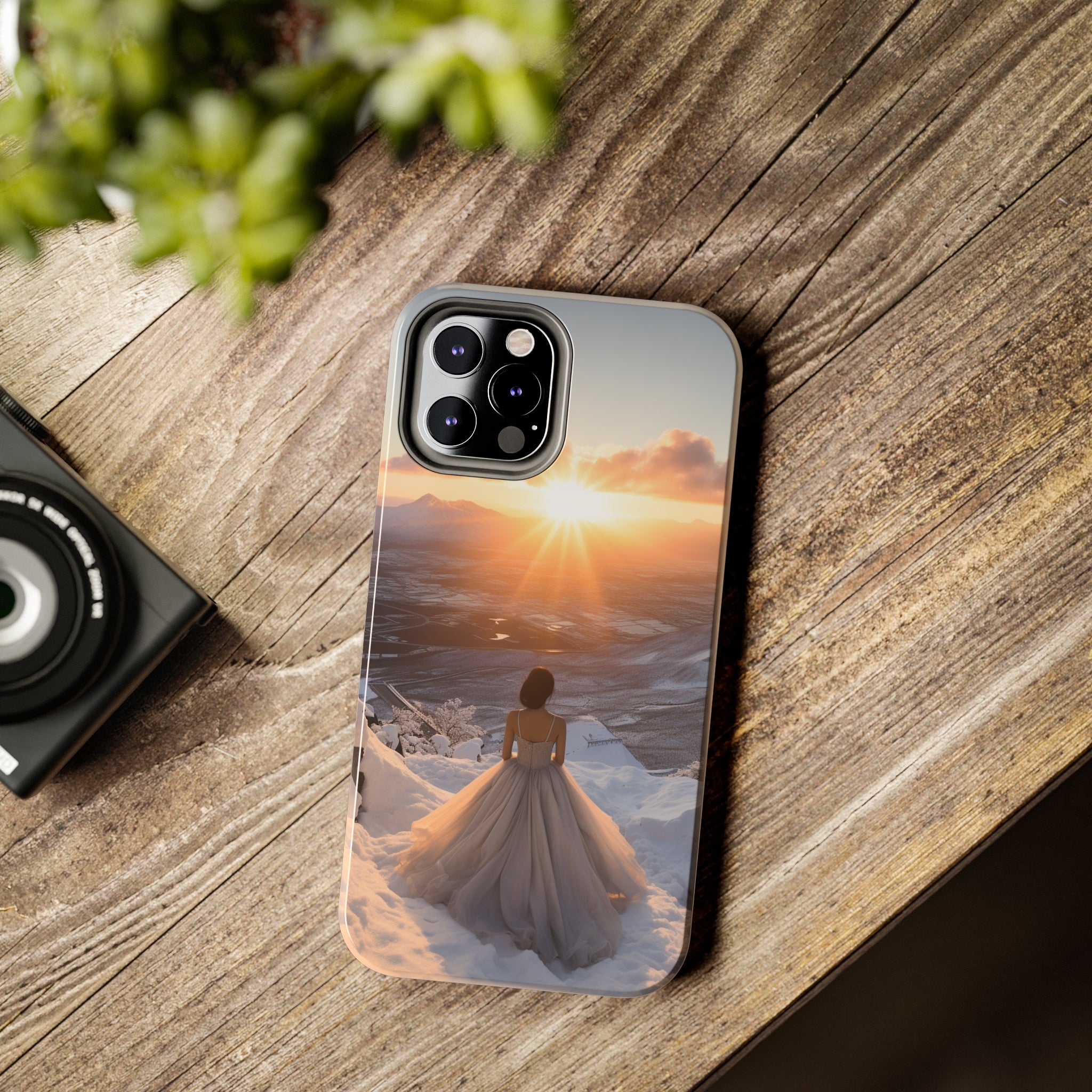 Bride's Horizon - Impact-Resistant iPhone Case