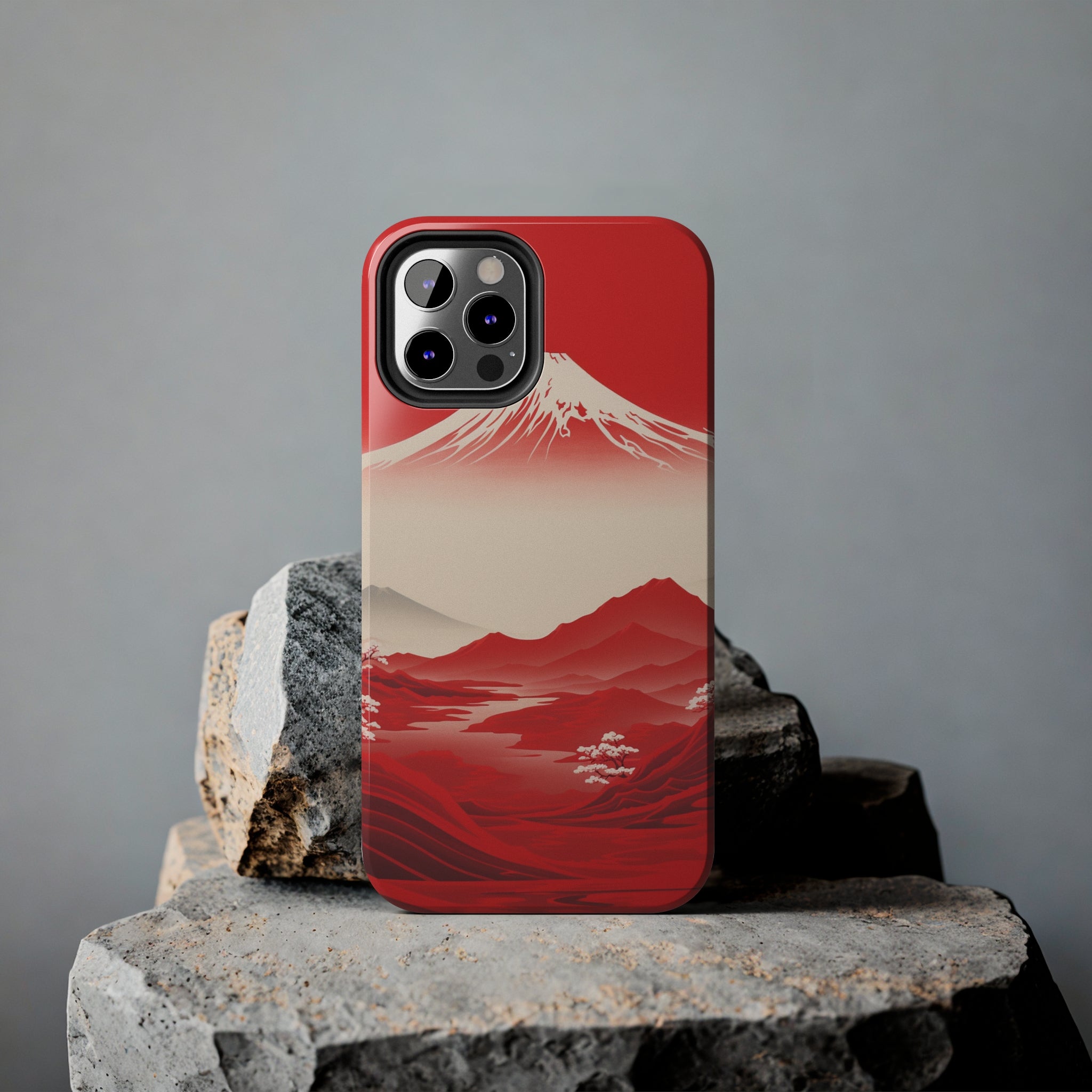 Bloody Fuji: Impact-Resistant iPhone Case