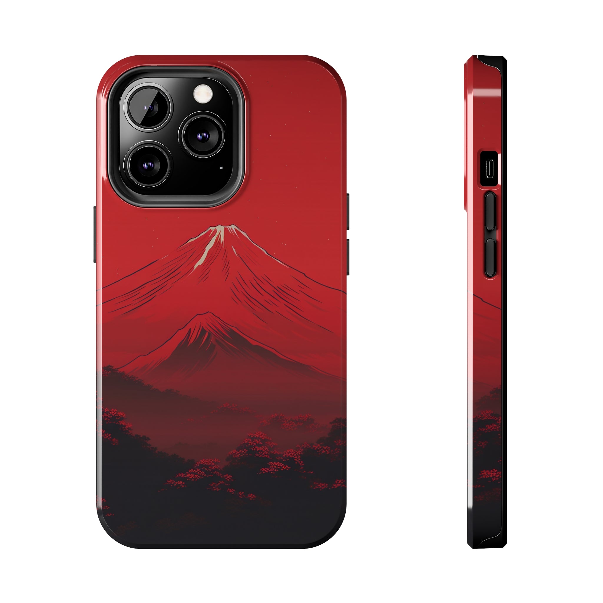 Bloody Fuji: Impact-Resistant iPhone Case