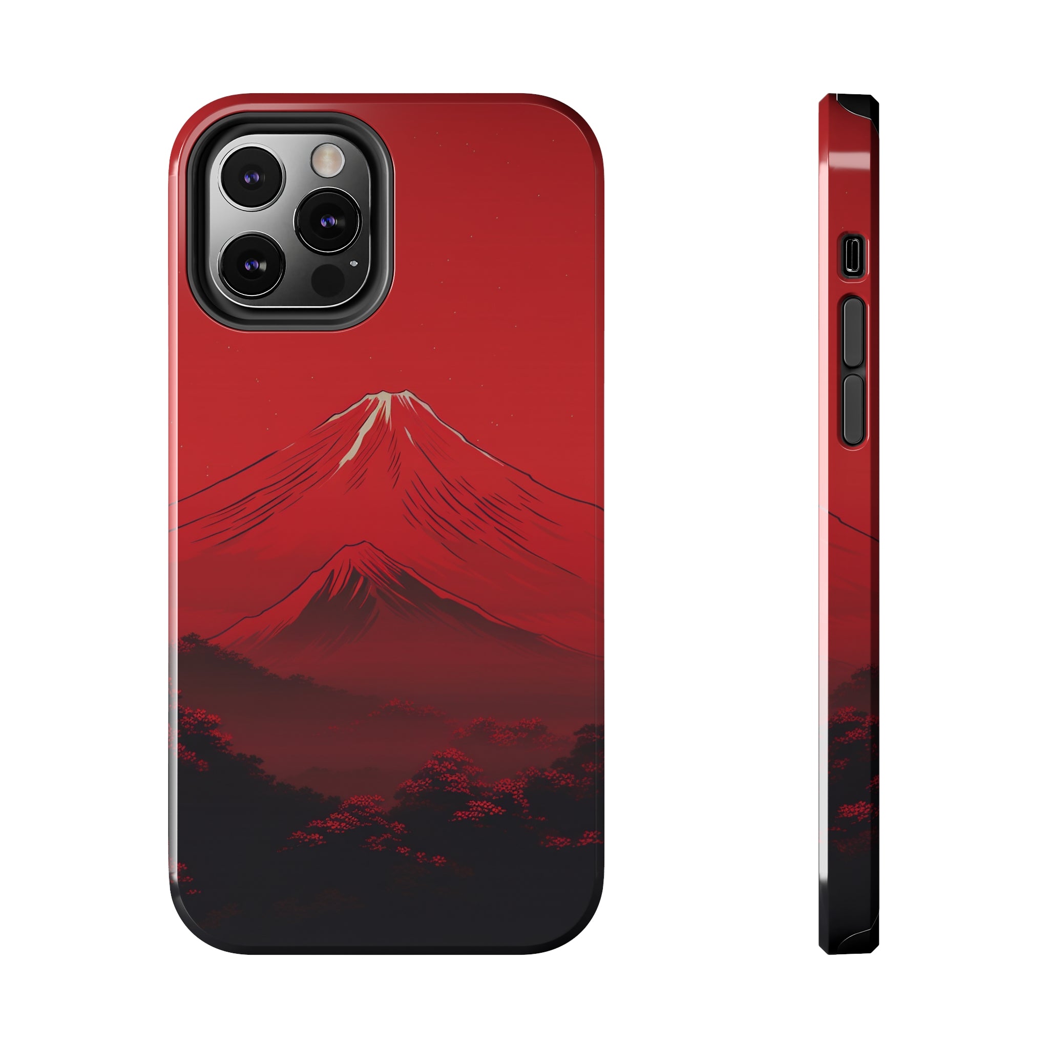 Bloody Fuji: Impact-Resistant iPhone Case