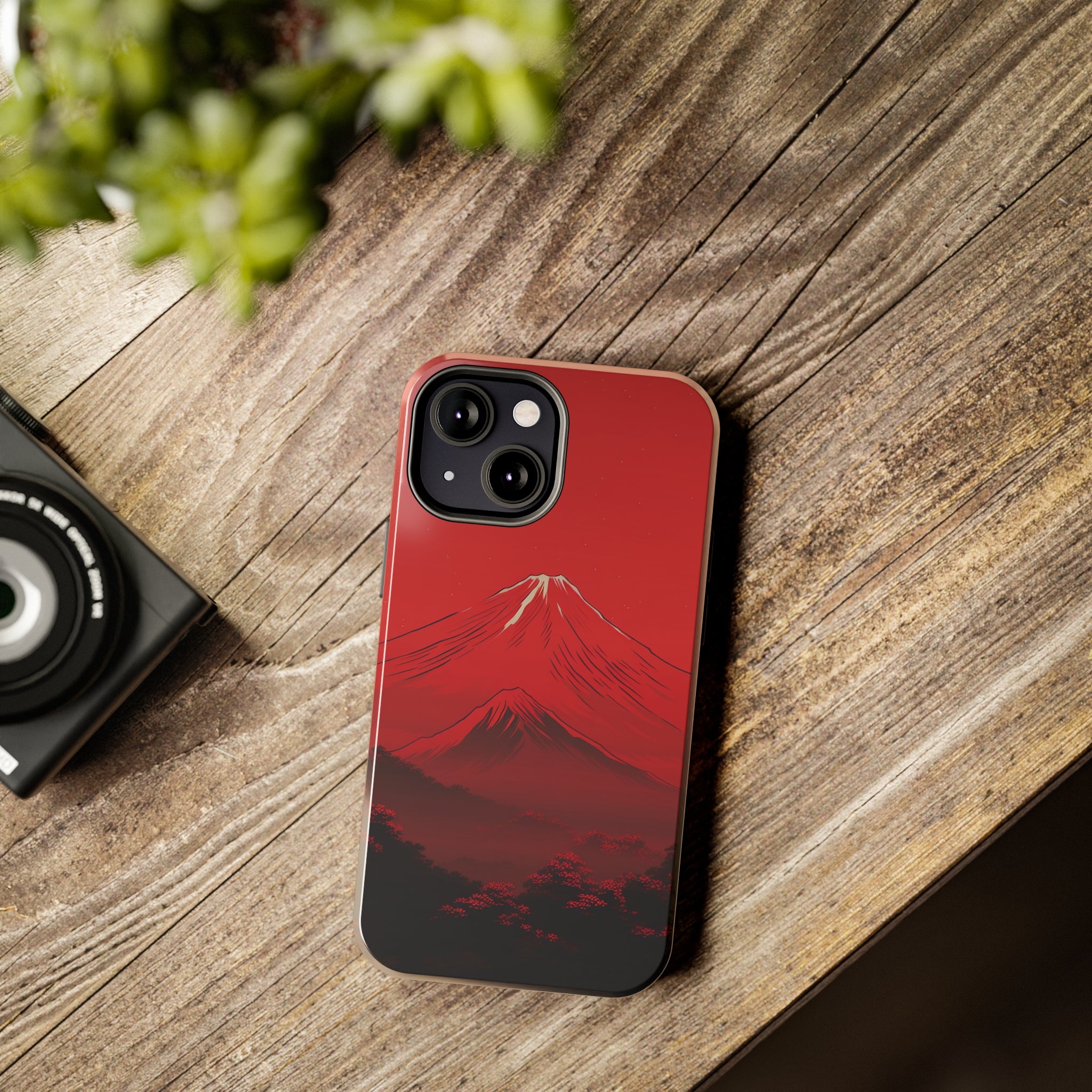 Bloody Fuji: Impact-Resistant iPhone Case