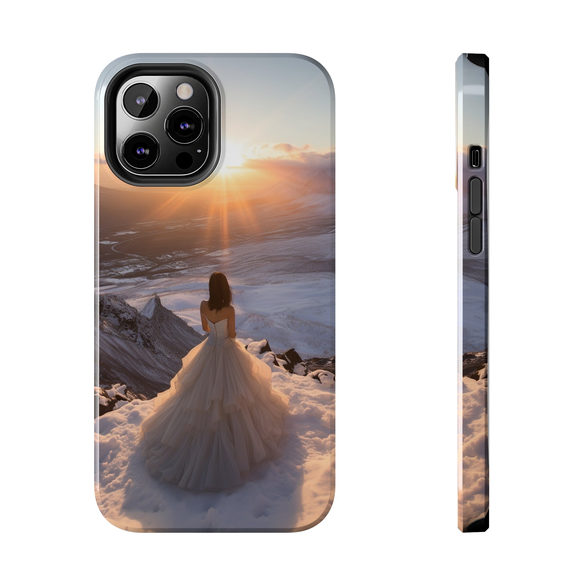 Bride's Horizon - Impact-Resistant iPhone Case