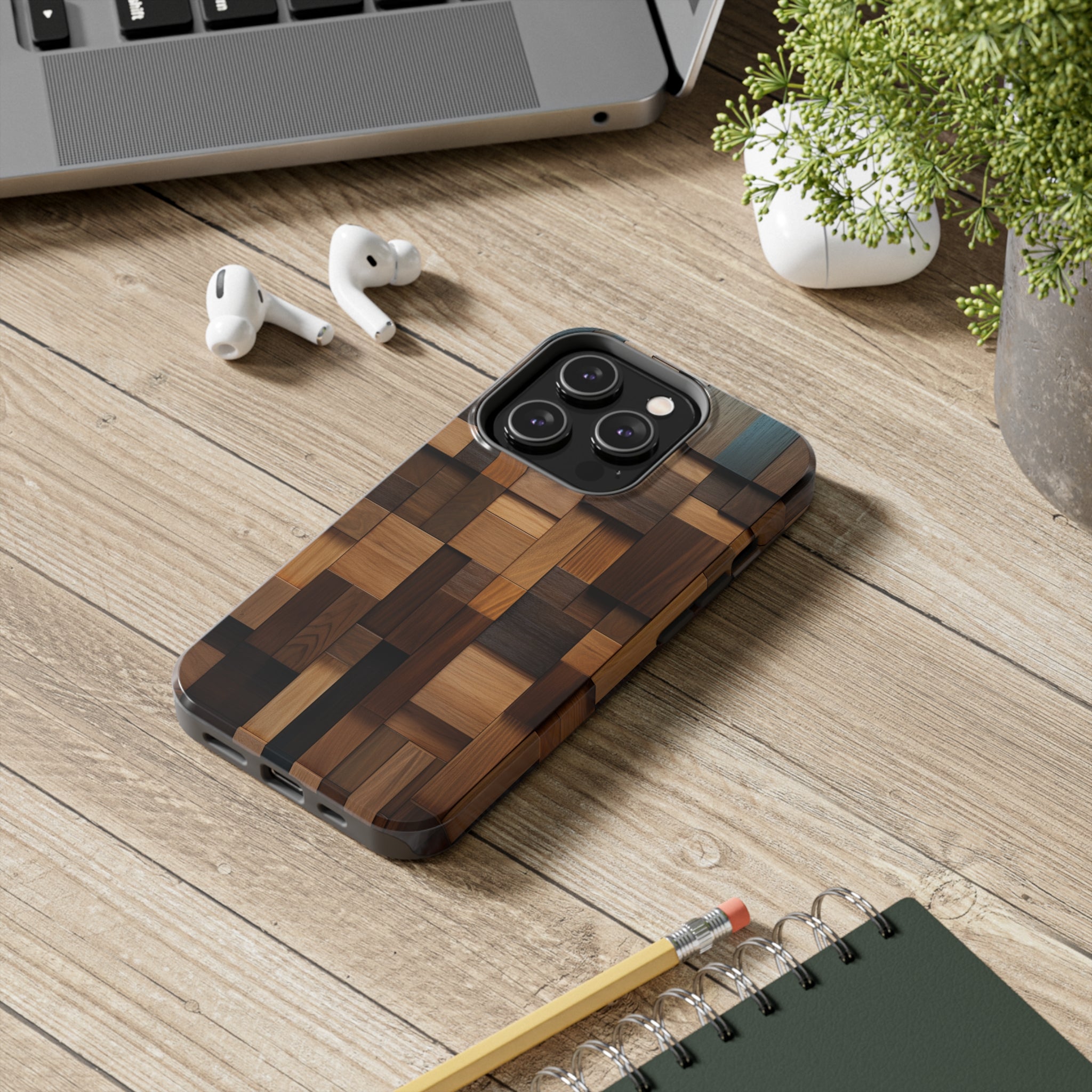 Woody: Impact-Resistant iPhone Case