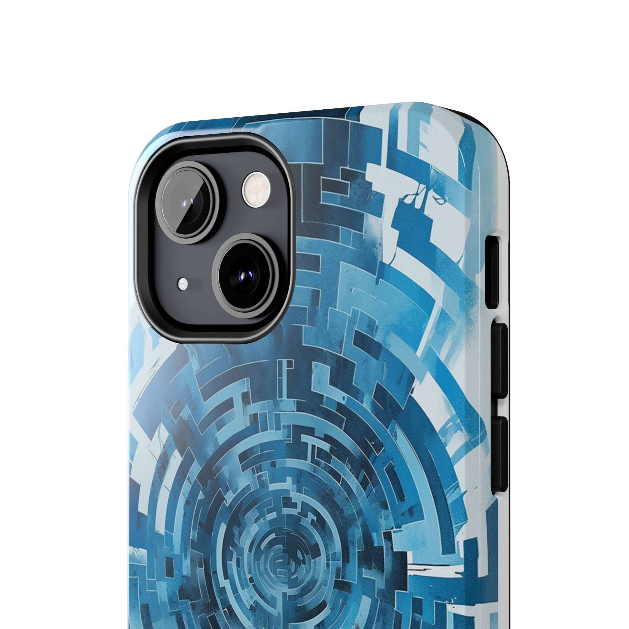 Mysterious Maze: Impact-Resistant iPhone case