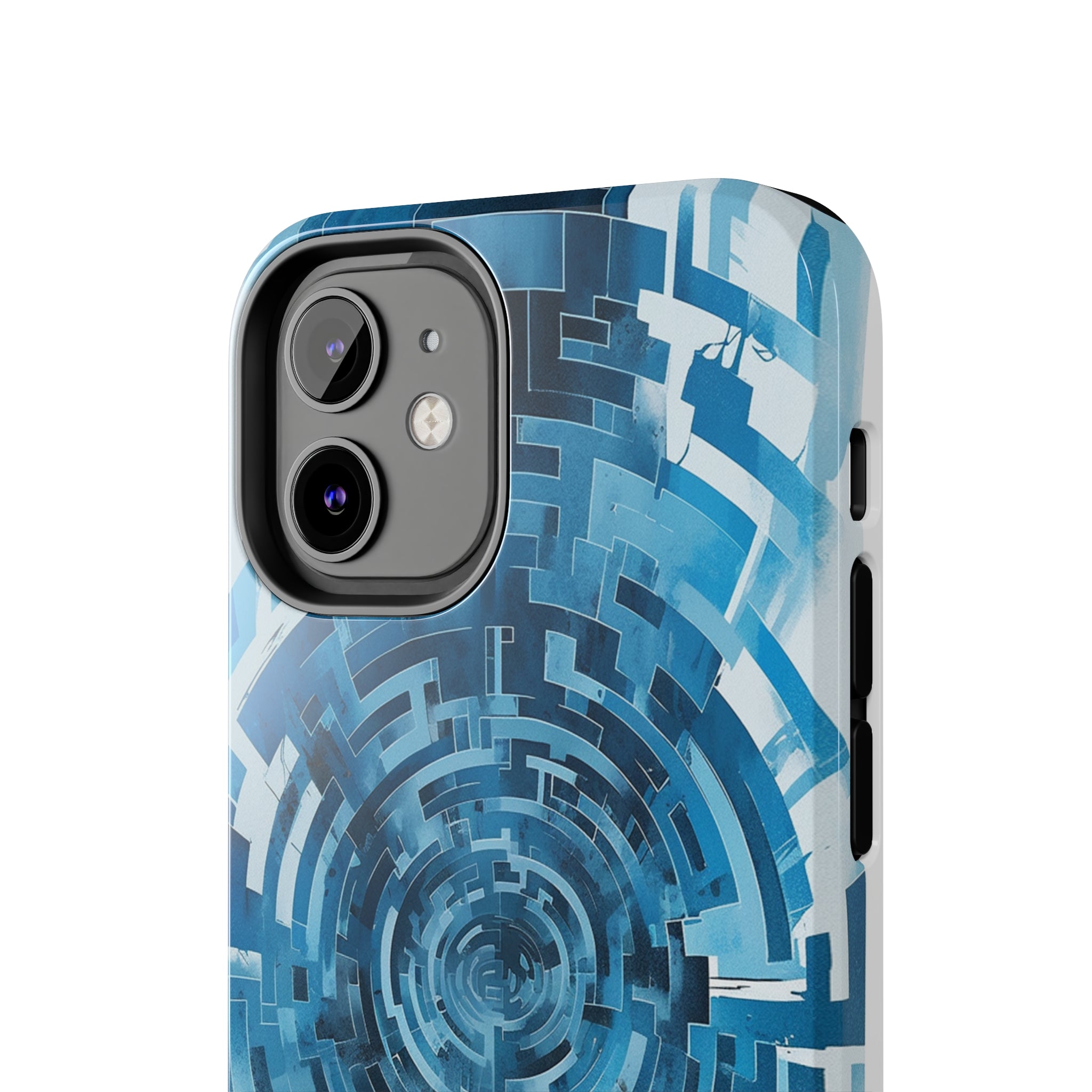 Mysterious Maze: Impact-Resistant iPhone case