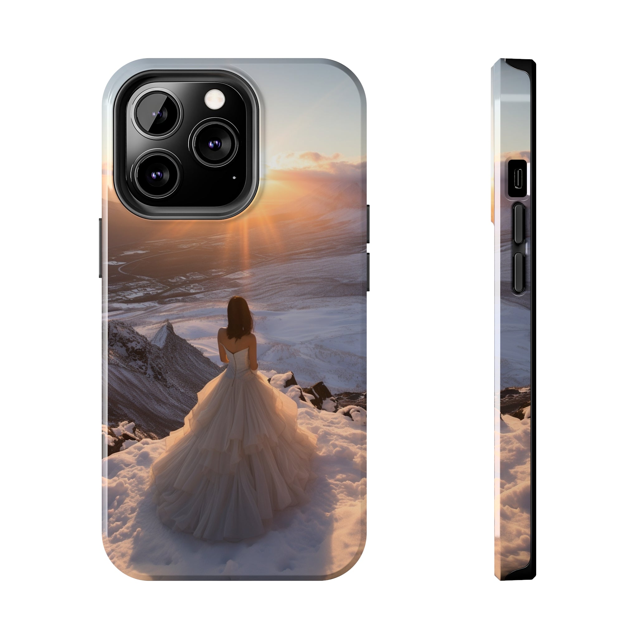 Bride's Horizon - Impact-Resistant iPhone Case