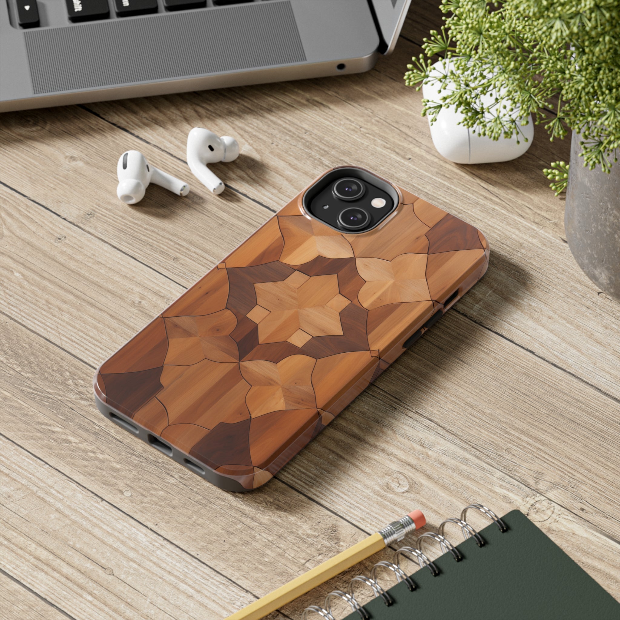 Woody: Impact-Resistant iPhone Case