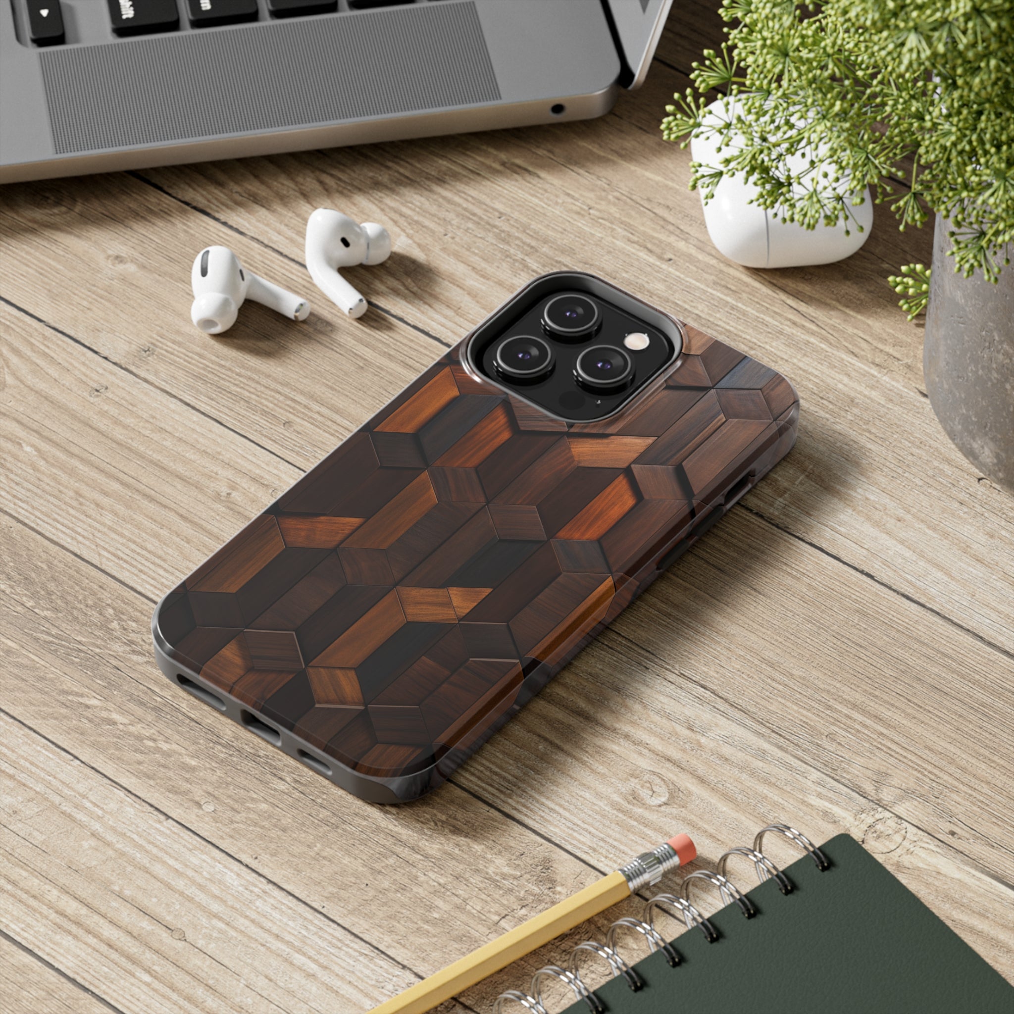 Woody: Impact-Resistant iPhone Case