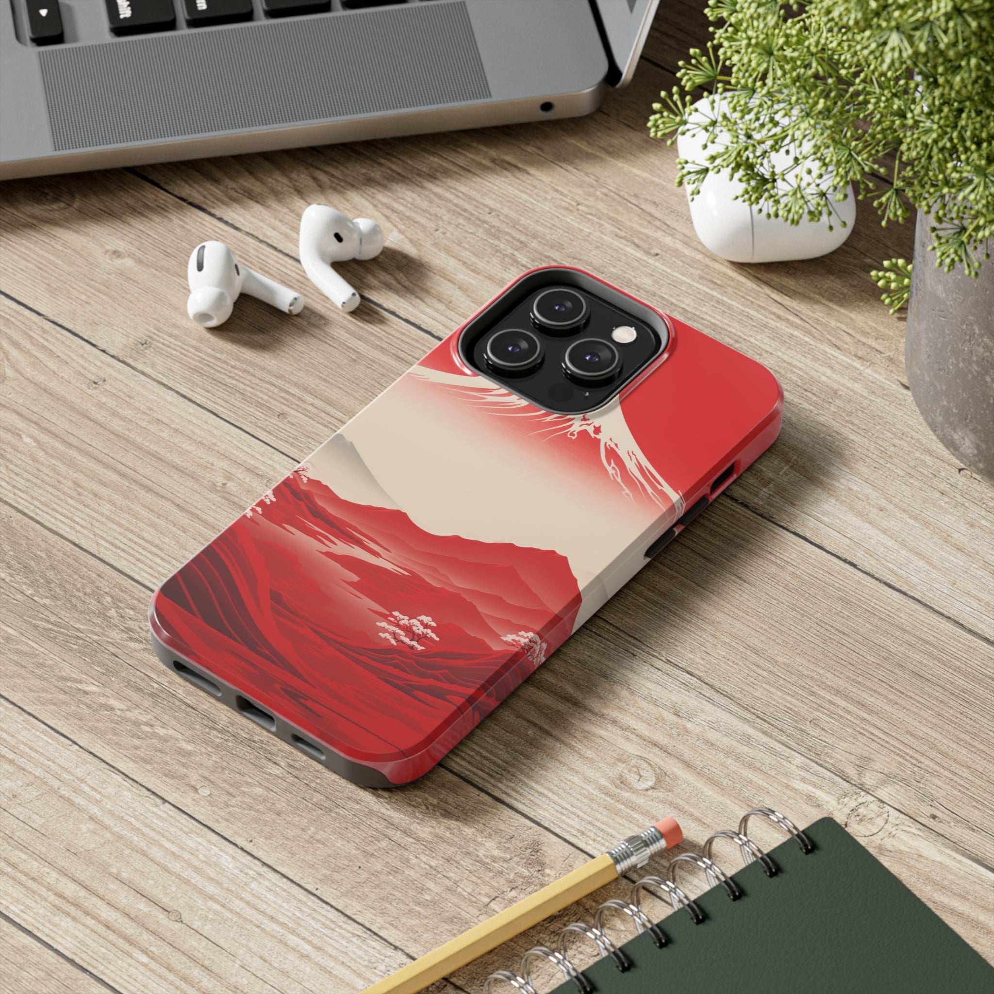 Bloody Fuji: Impact-Resistant iPhone Case