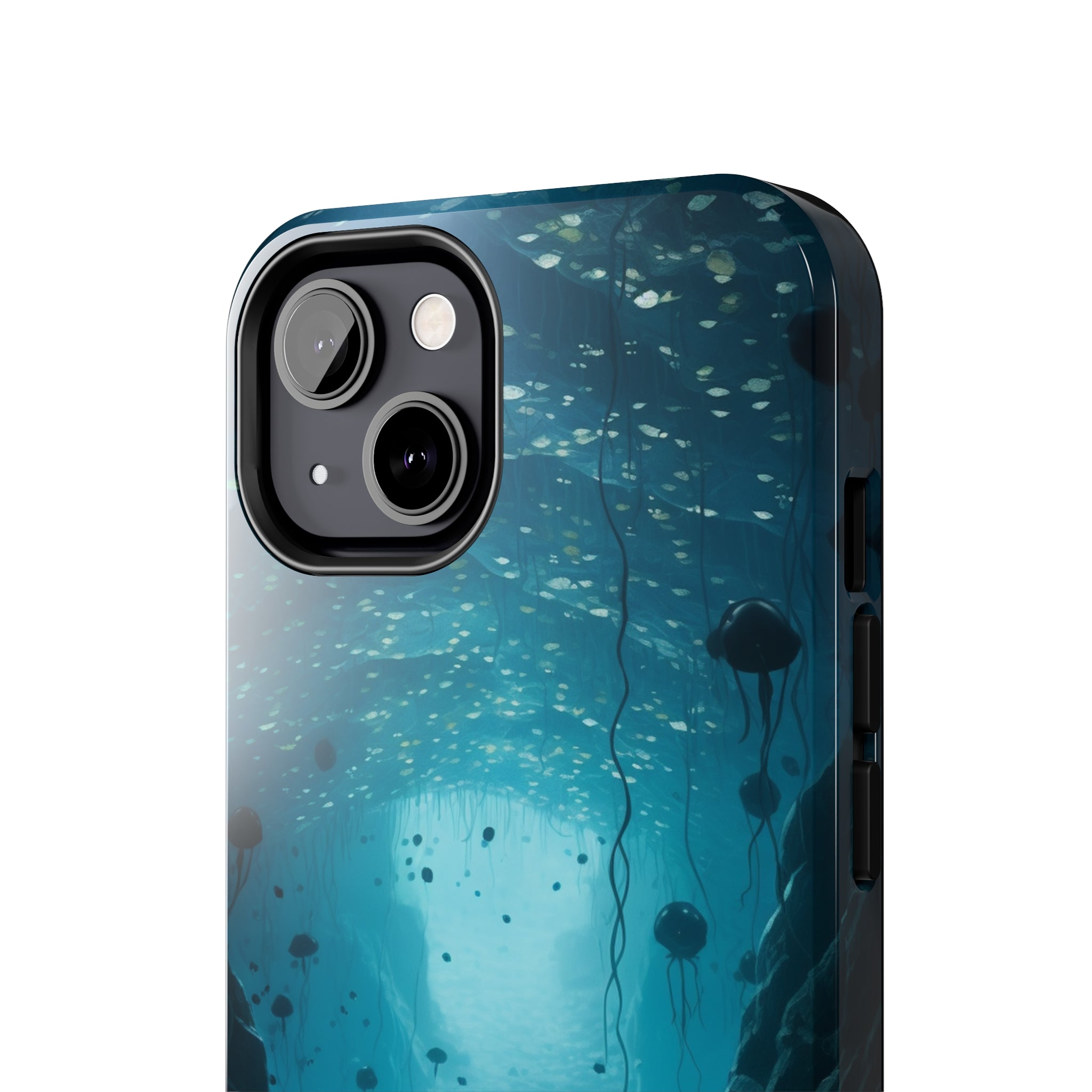 Girl in Abyss: Impact-Resistant iPhone Case