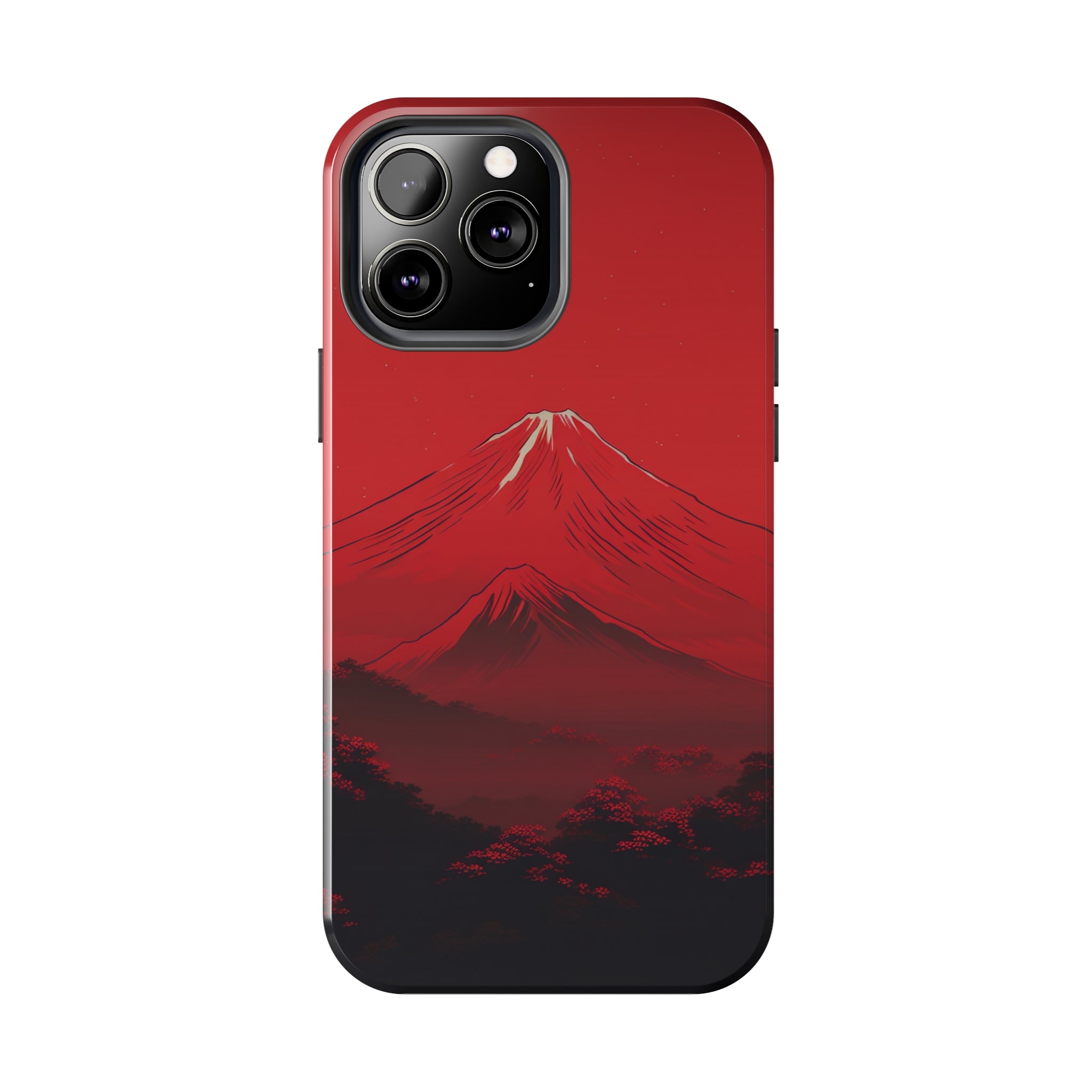 Bloody Fuji: Impact-Resistant iPhone Case