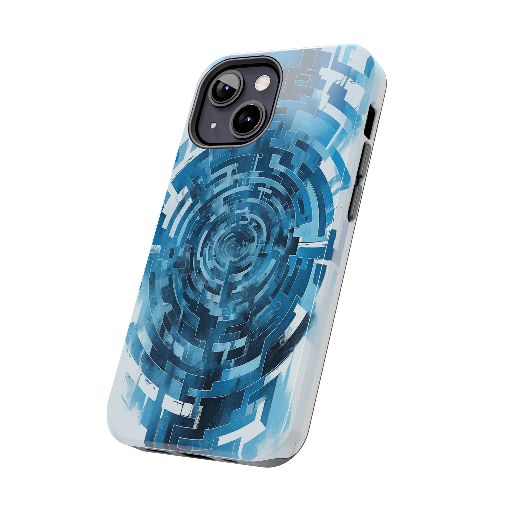 Mysterious Maze: Impact-Resistant iPhone case