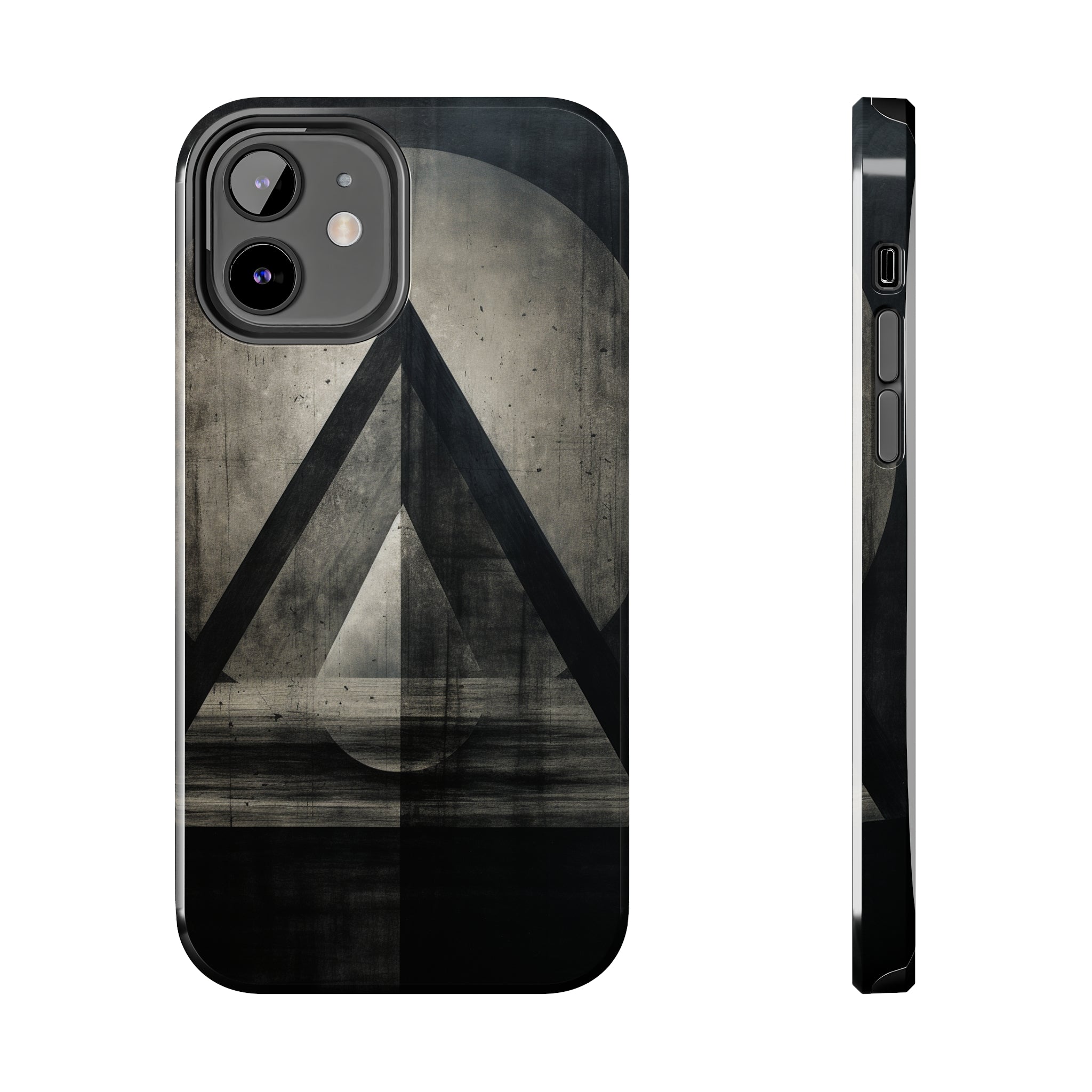 Abstract Chaos: Impact-Resistant iPhone Case