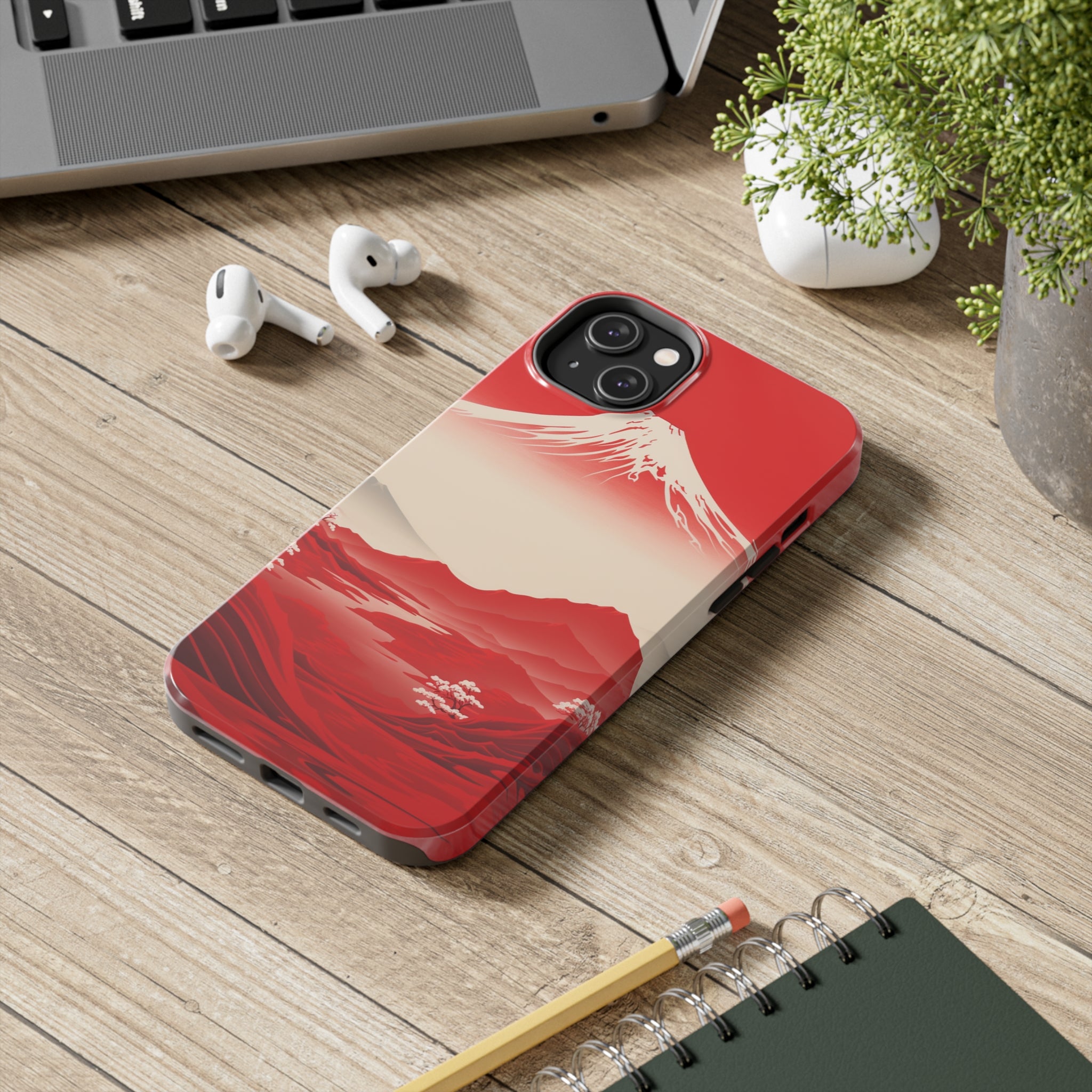 Bloody Fuji: Impact-Resistant iPhone Case