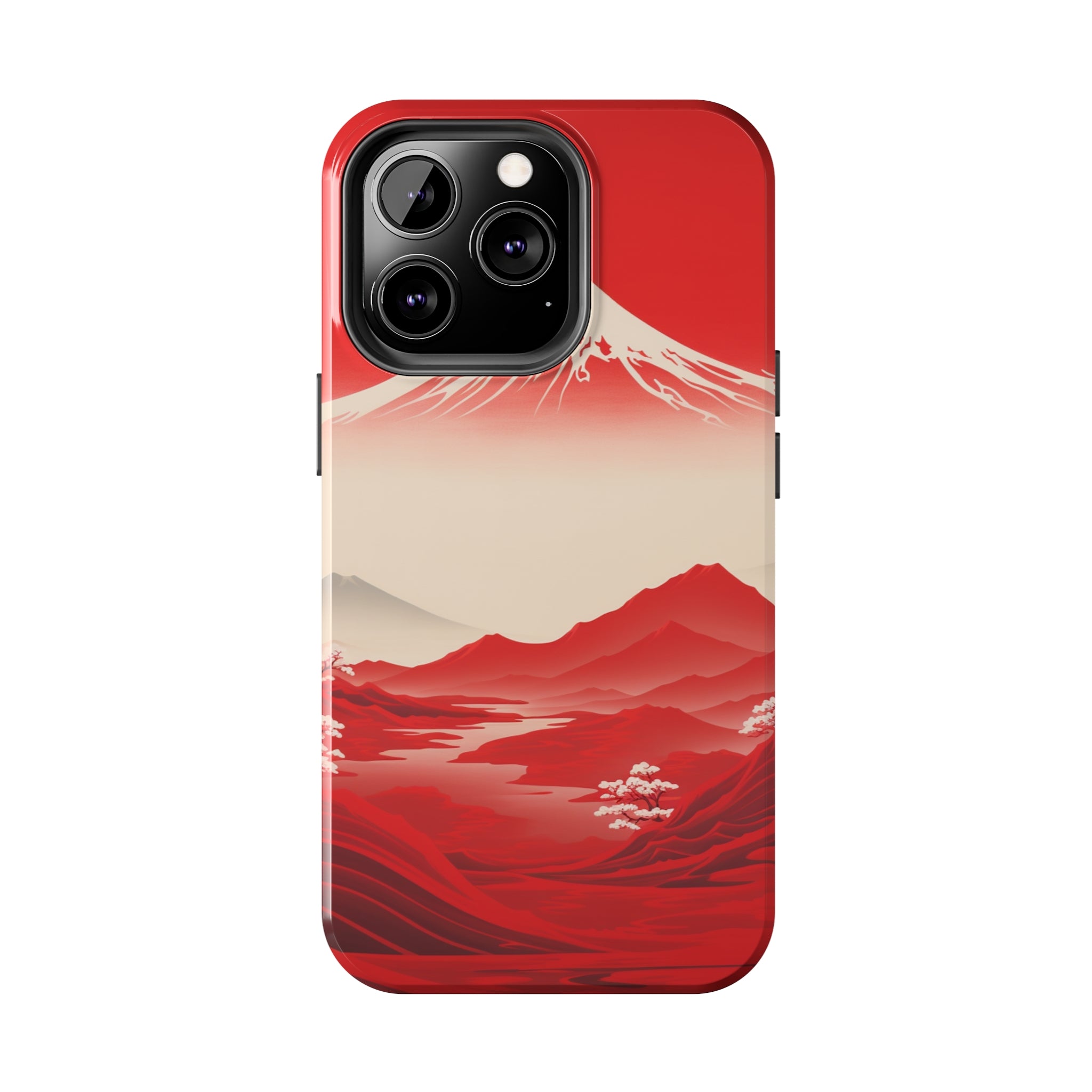 Bloody Fuji: Impact-Resistant iPhone Case