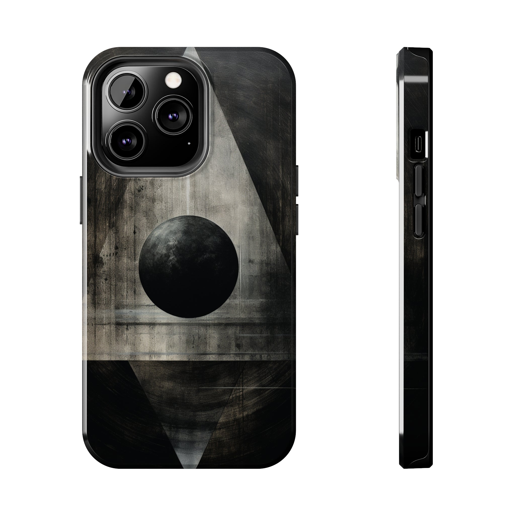 Dark Chaos: Impact-Resistant iPhone Case