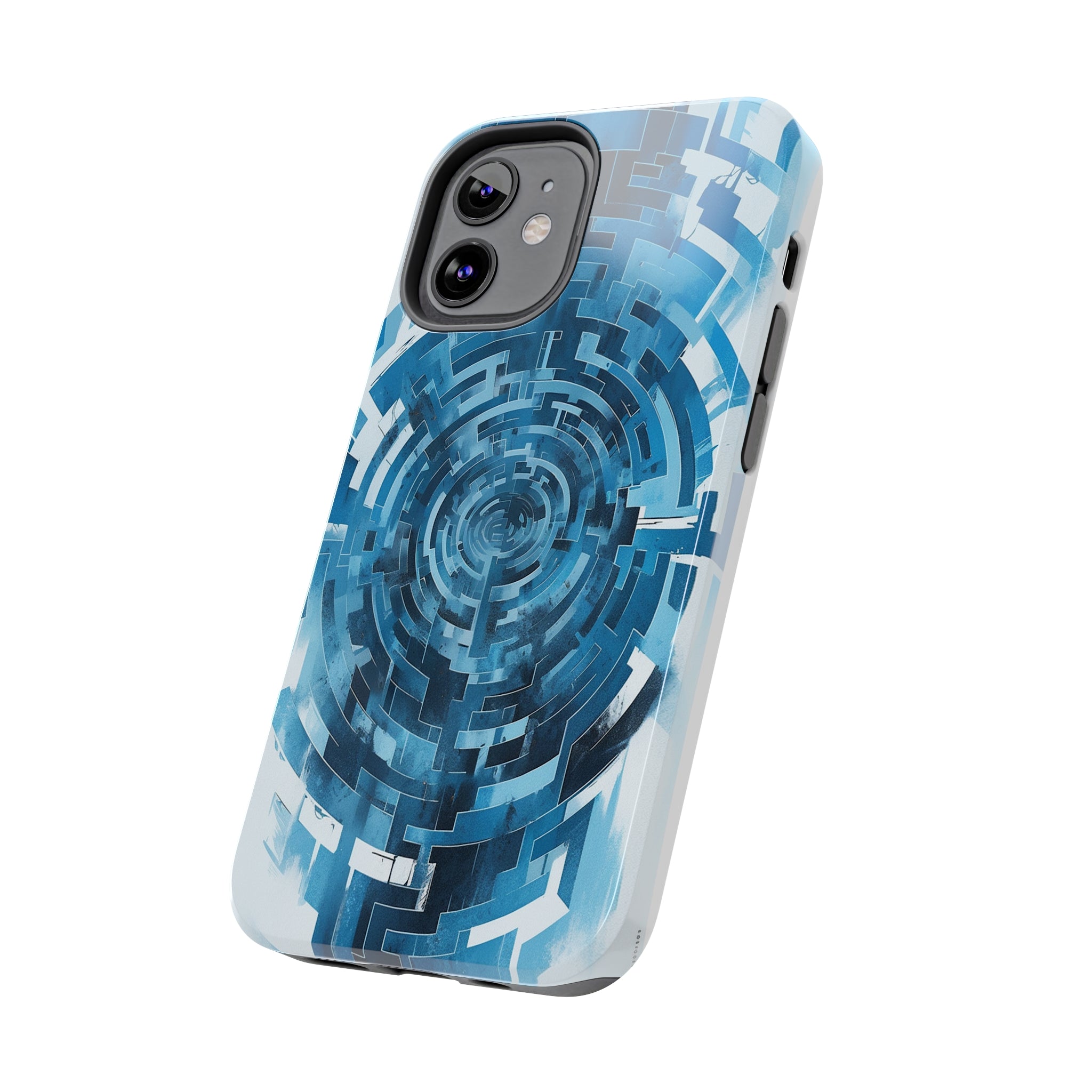 Mysterious Maze: Impact-Resistant iPhone case