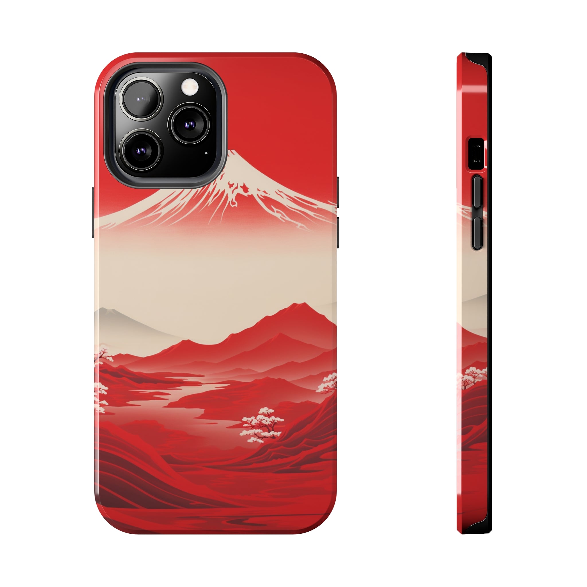 Bloody Fuji: Impact-Resistant iPhone Case