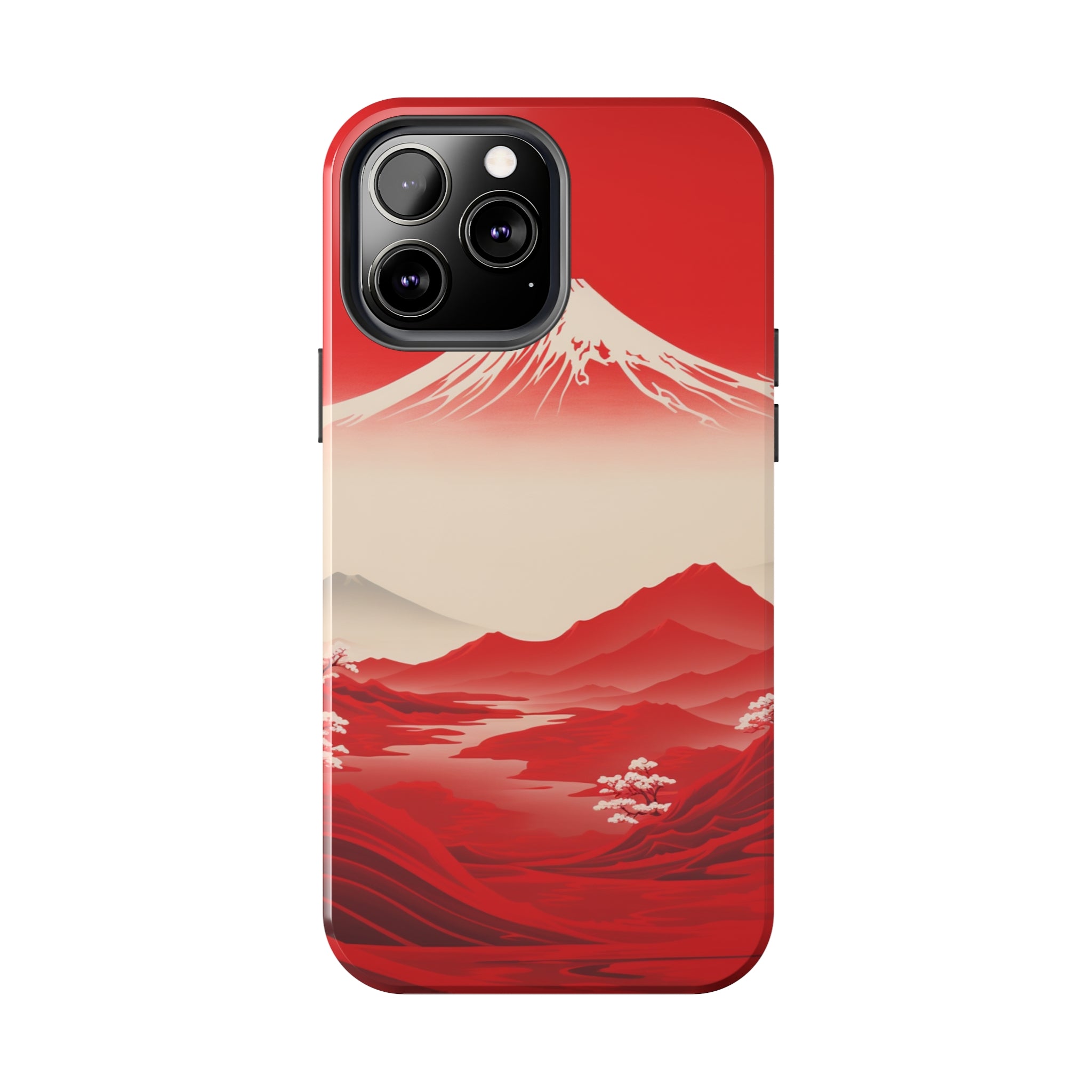 Bloody Fuji: Impact-Resistant iPhone Case