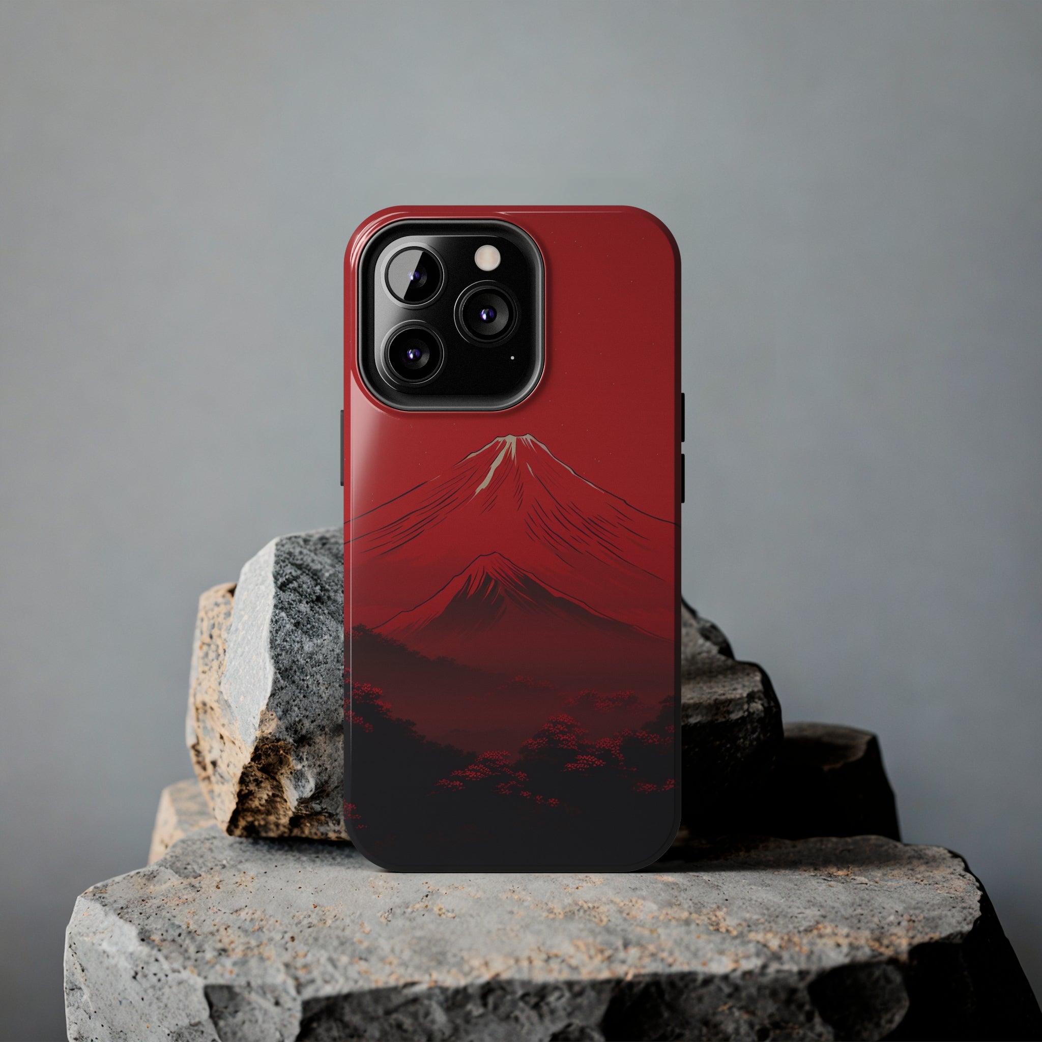 Bloody Fuji: Impact-Resistant iPhone Case