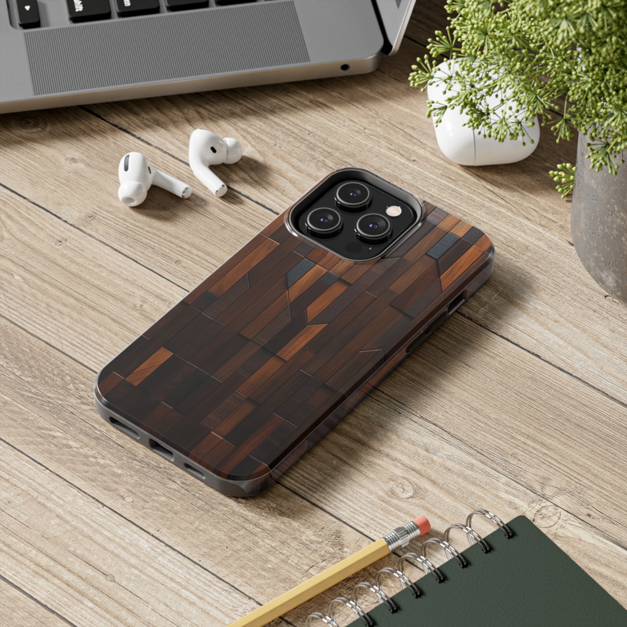 Woody: Impact-Resistant iPhone Case