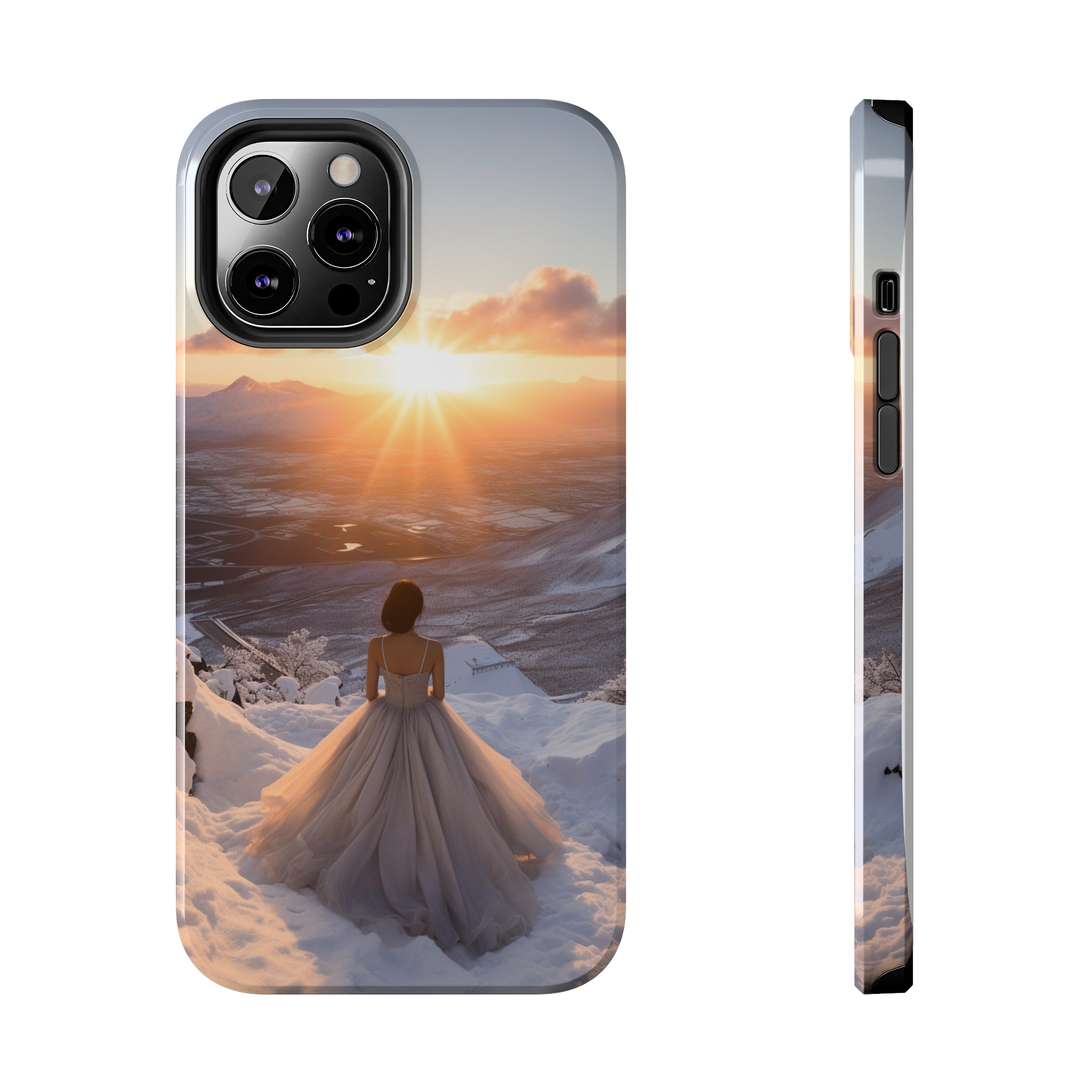 Bride's Horizon - Impact-Resistant iPhone Case