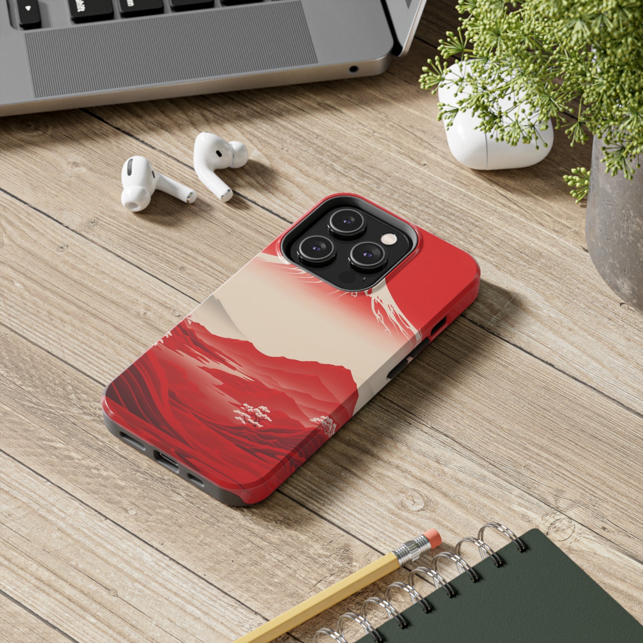 Bloody Fuji: Impact-Resistant iPhone Case