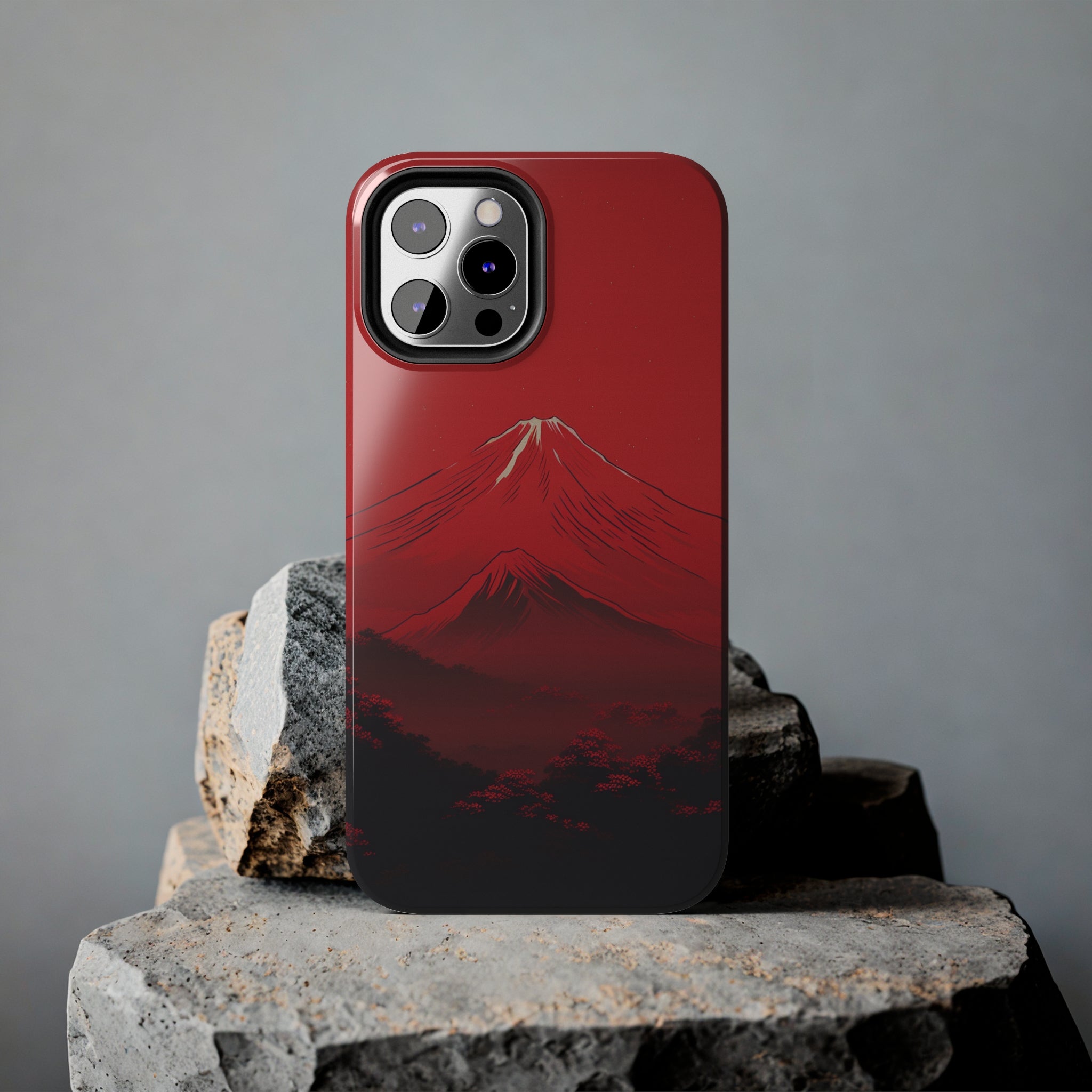 Bloody Fuji: Impact-Resistant iPhone Case