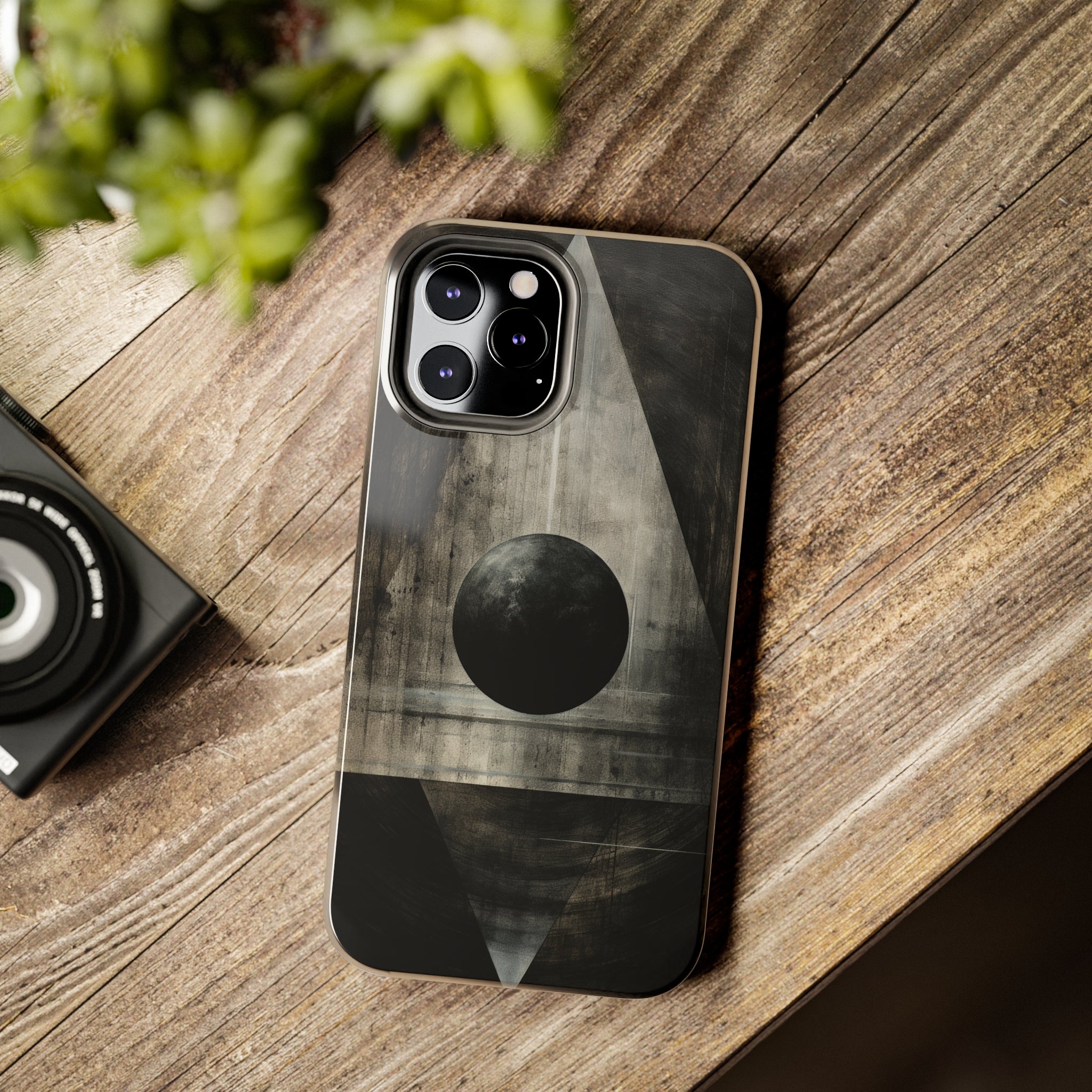 Dark Chaos: Impact-Resistant iPhone Case