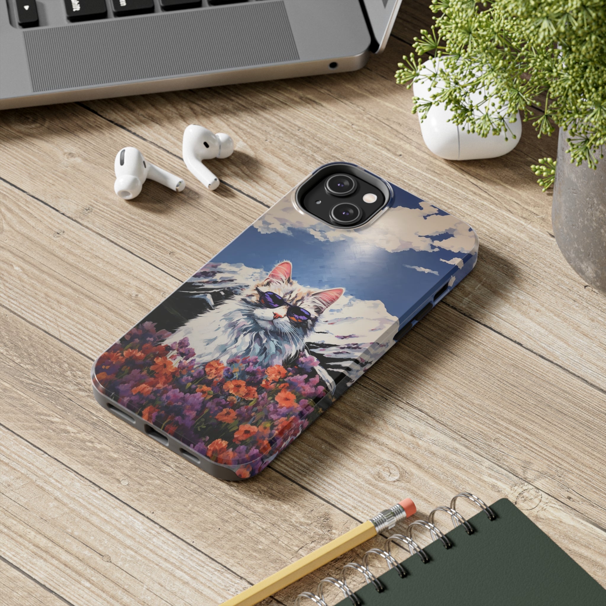 Maine Coon Magic: Impact-Resistant iPhone Case